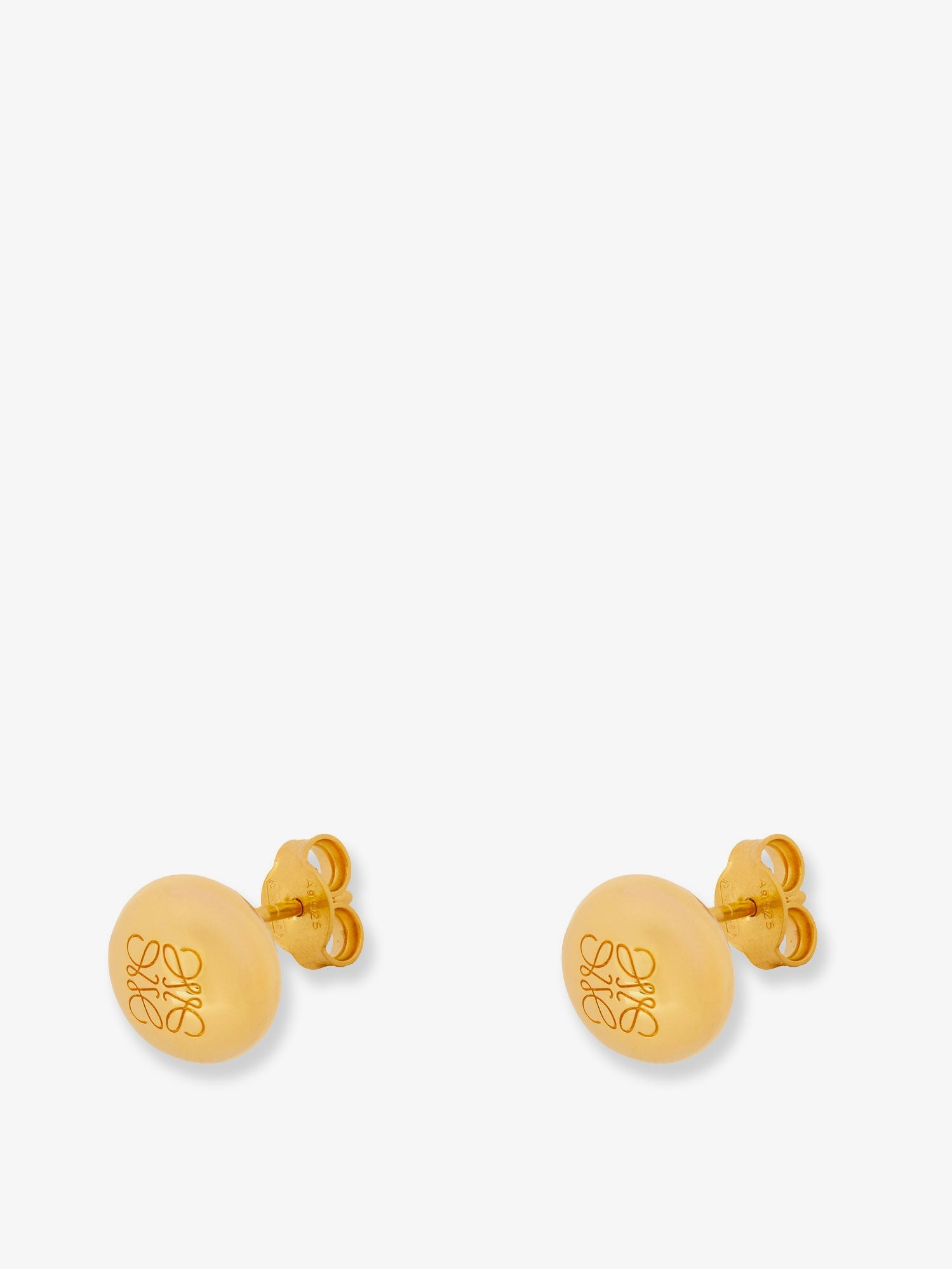 Loewe Women Paula's Ibiza Anagram Pebble Sterling Silver Earrings LOEWE