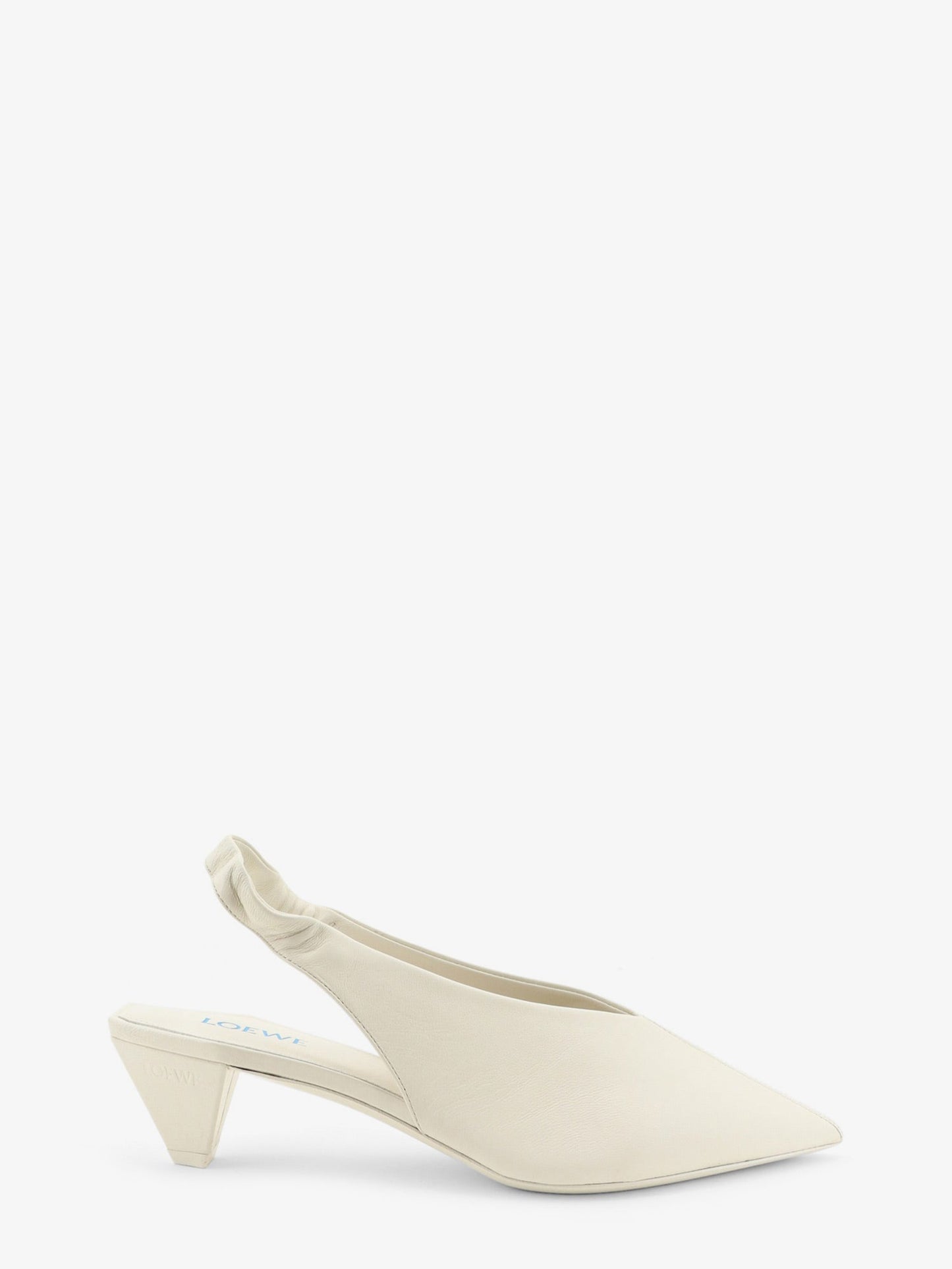 Loewe Women Origami Cubic Leather Slingback LOEWE