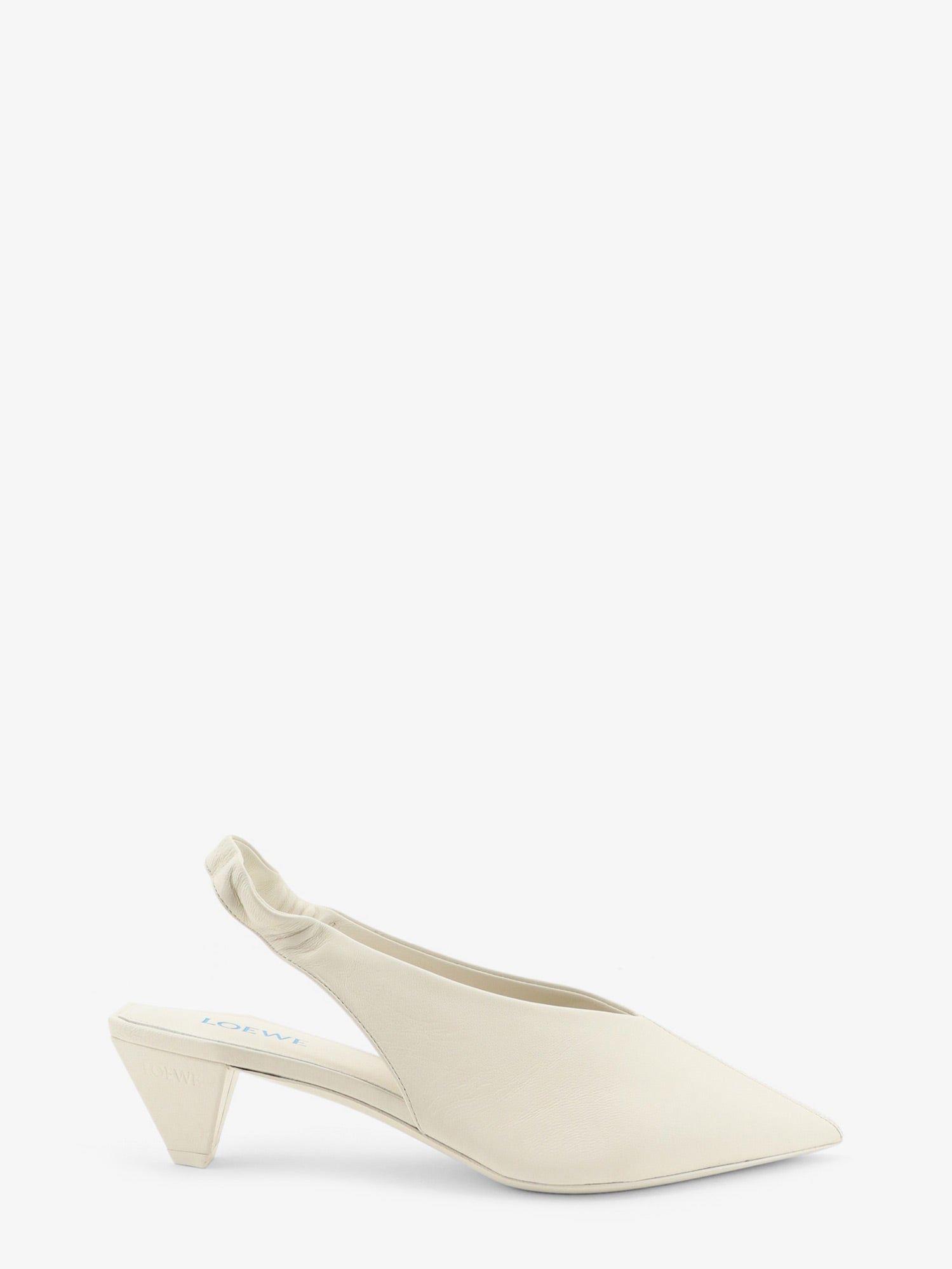Loewe Women Origami Cubic Leather Slingback LOEWE