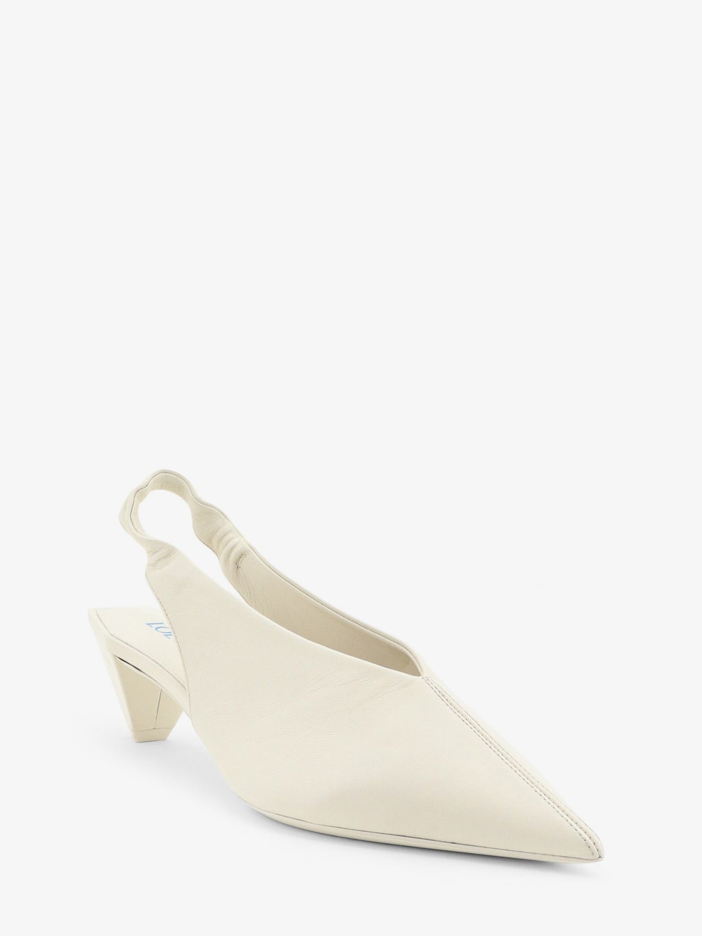 Loewe Women Origami Cubic Leather Slingback LOEWE