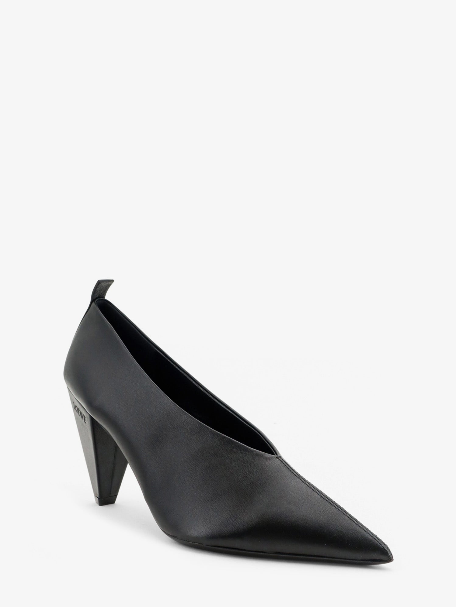 Loewe Women Origami Cubic Leather Pumps LOEWE