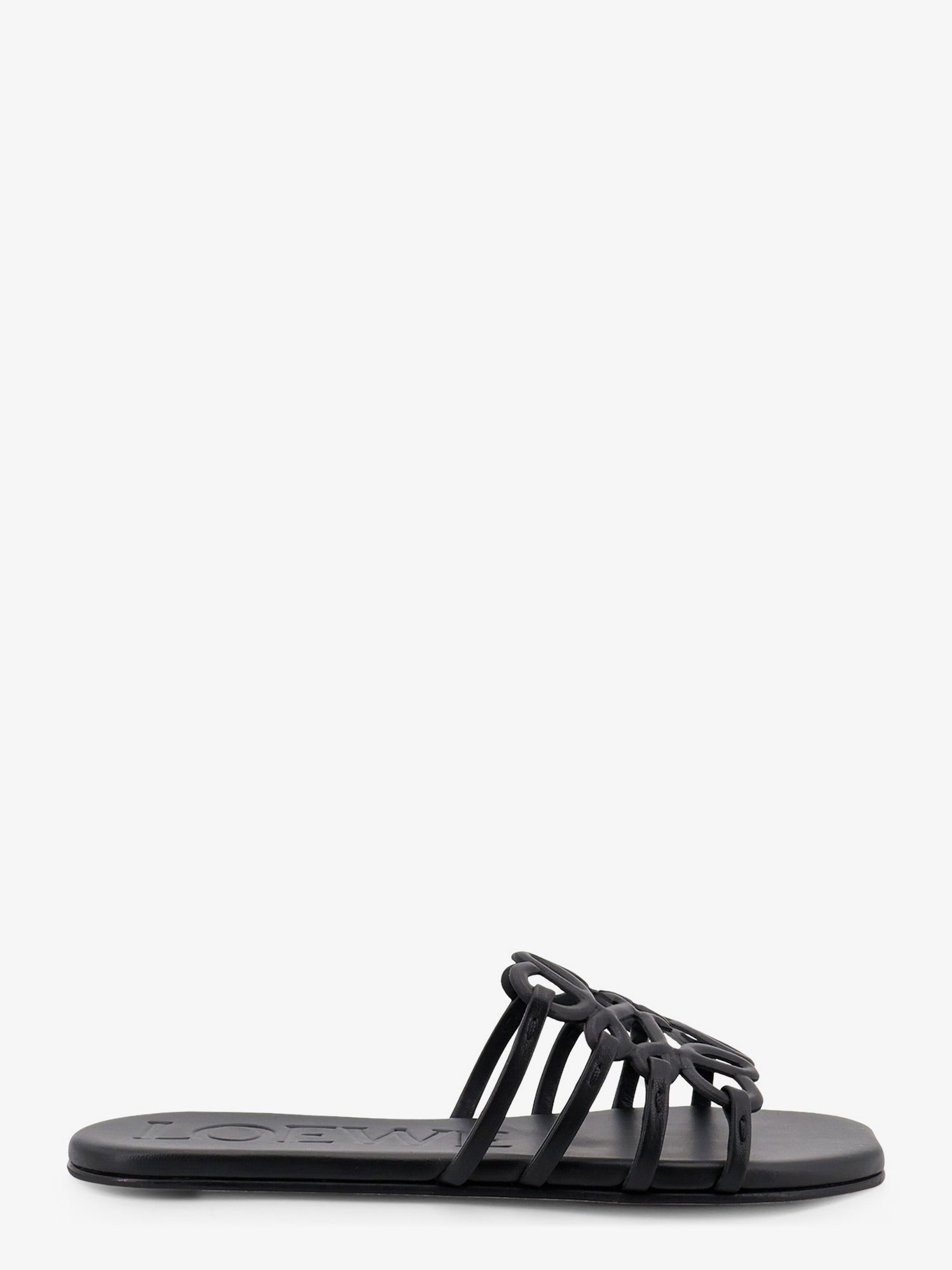 Loewe Women Paula's Ibiza-Aangram Petal Leather Sandals LOEWE