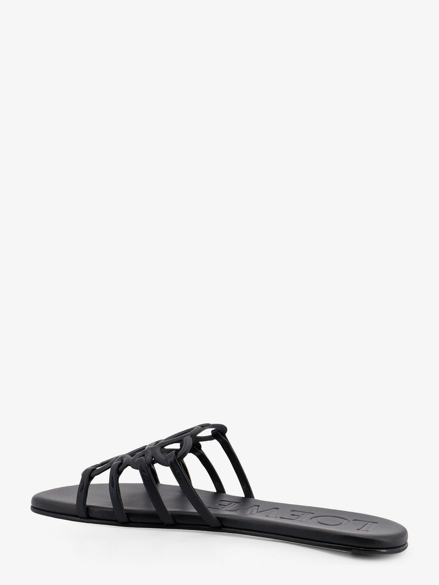 Loewe Women Paula's Ibiza-Aangram Petal Leather Sandals LOEWE