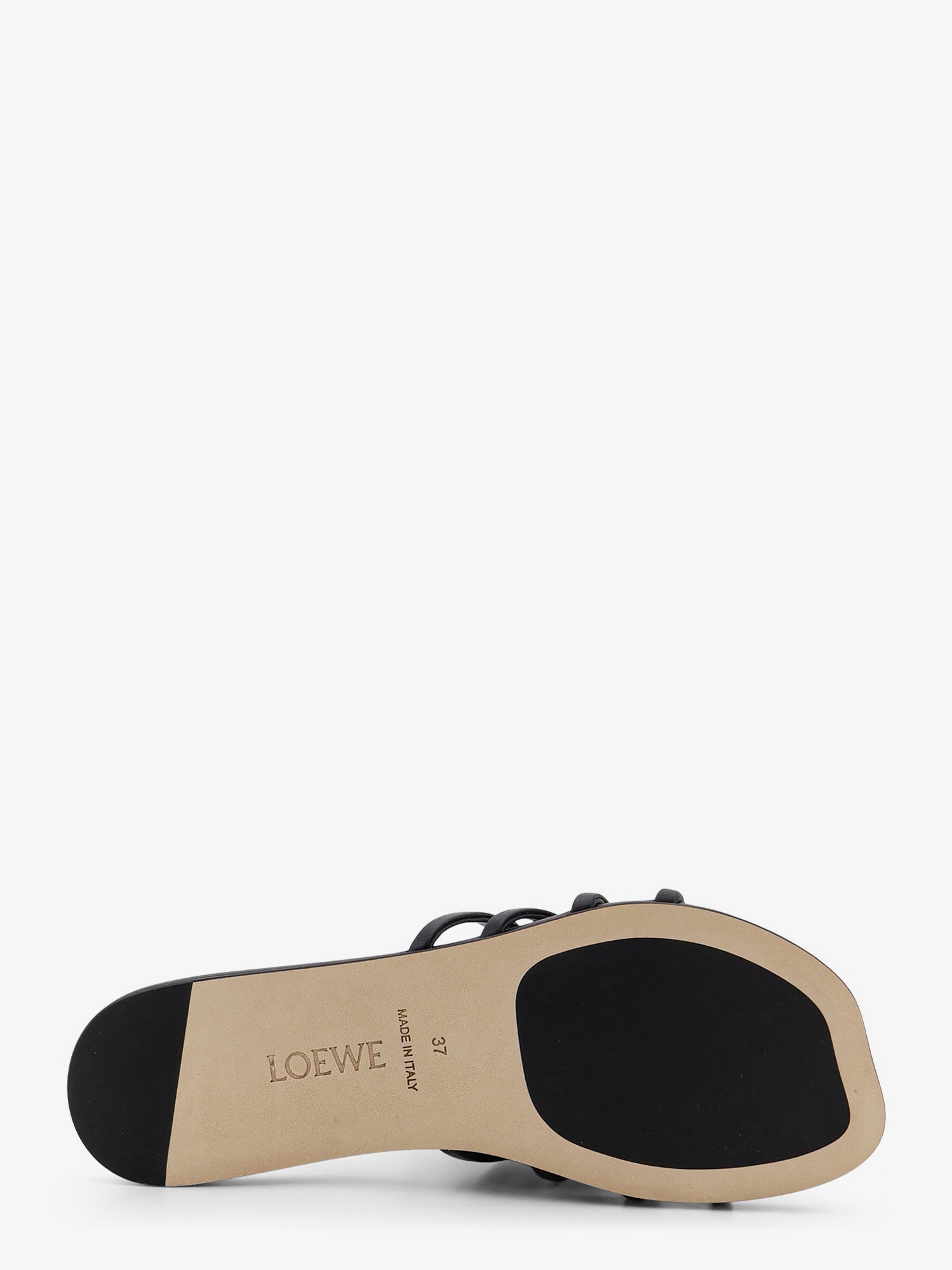 Loewe Women Paula's Ibiza-Aangram Petal Leather Sandals LOEWE