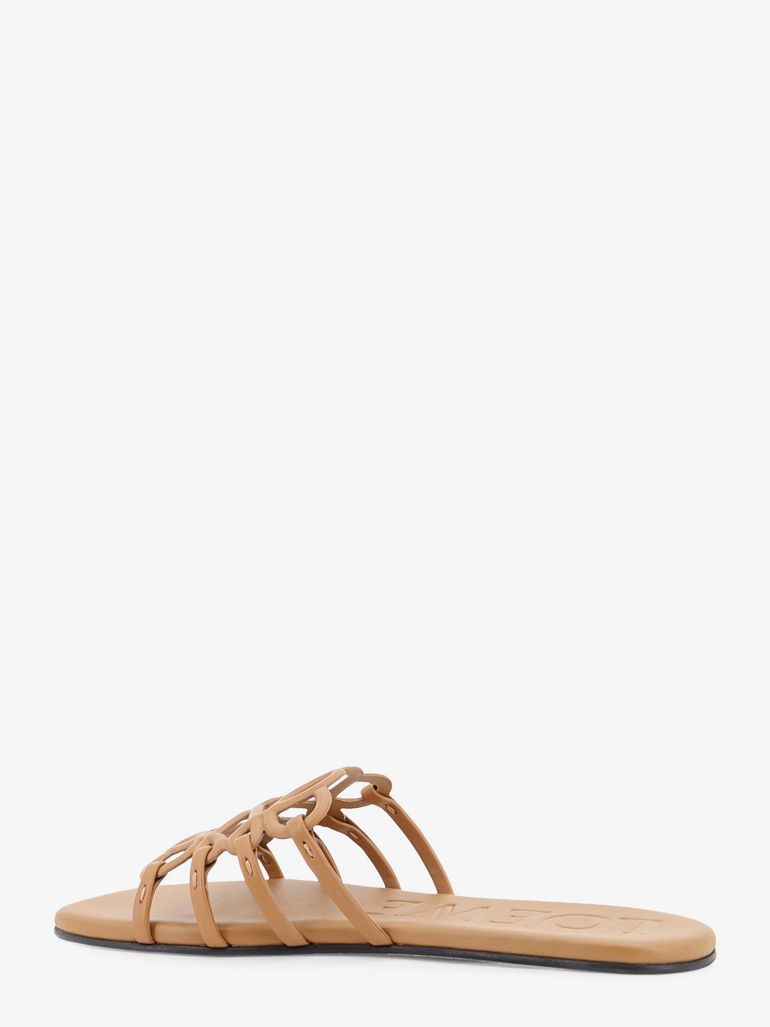 Loewe Women Paula's Ibiza Anagram Petal Leather Sandals LOEWE