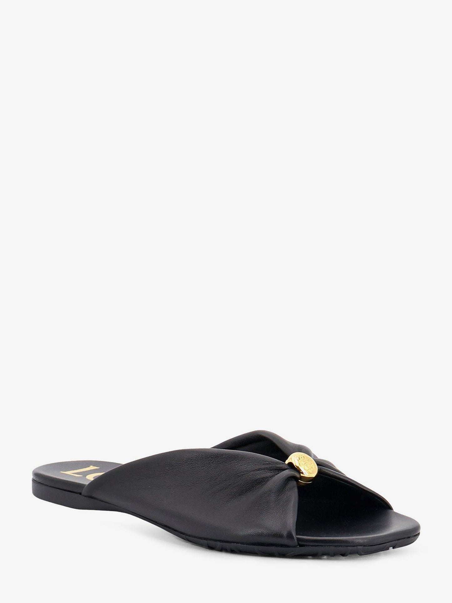 Loewe Women Paula's Ibiza -Pebble Soft Leather Sandals LOEWE