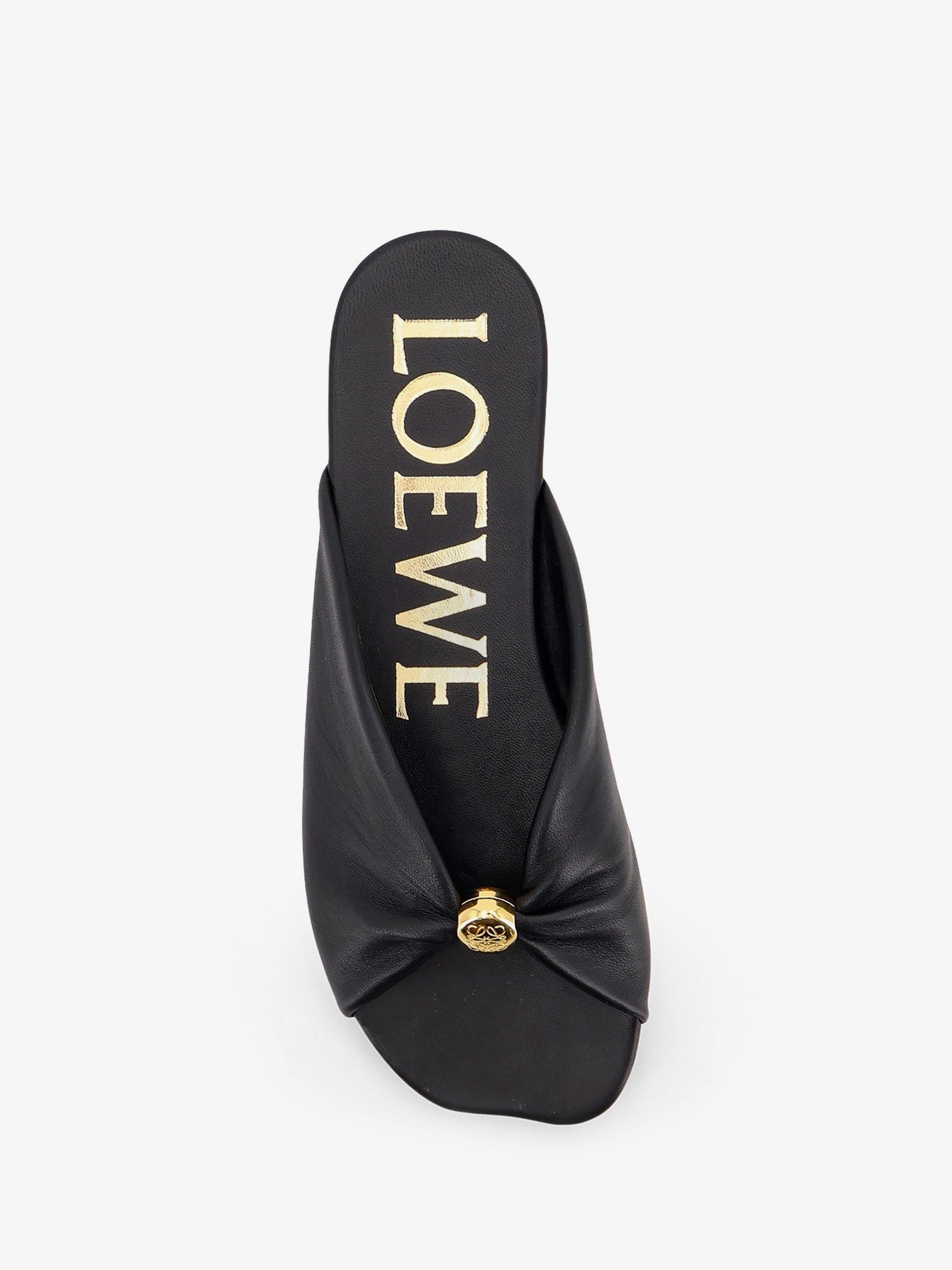 Loewe Women Paula's Ibiza -Pebble Soft Leather Sandals LOEWE