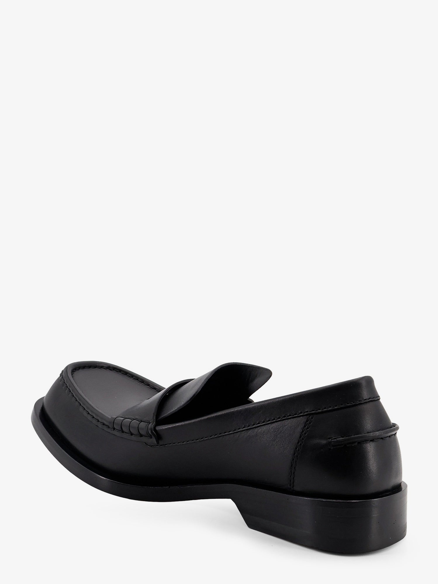 Loewe Men Bobine Leather Loafers With Engraved Anagram Logo LOEWE
