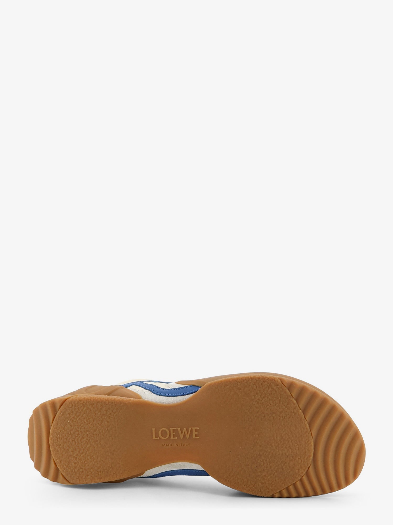 Loewe Men Grip Nylon And Suede Sneakers With Contrasting Logo On The Side LOEWE