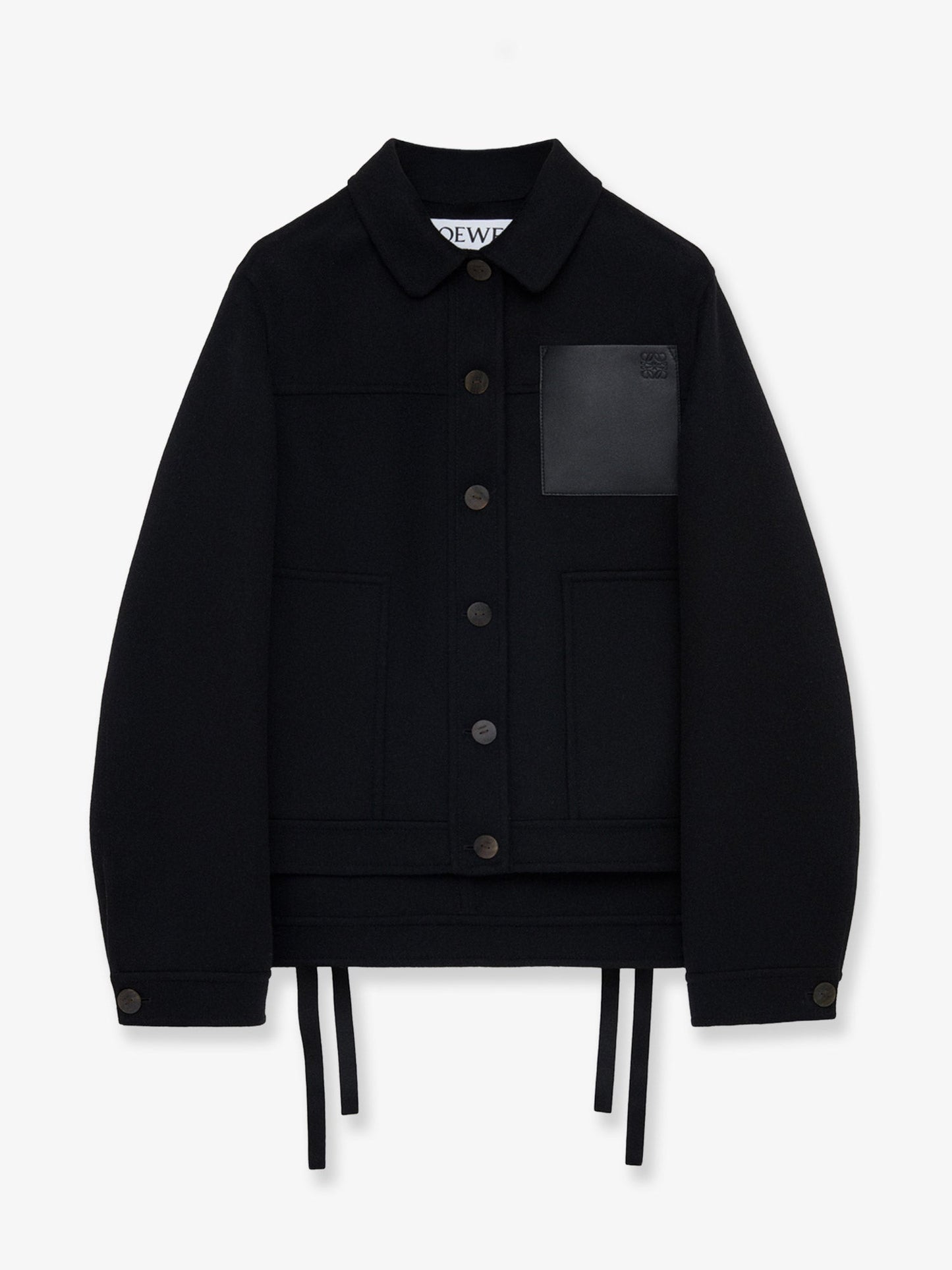 Loewe Women Workwear Wool And Cashmere Jacket LOEWE