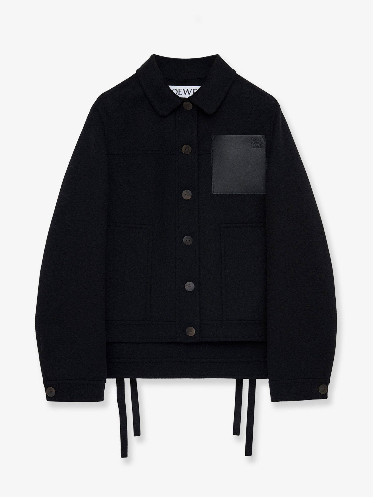 Loewe Women Workwear Wool And Cashmere Jacket LOEWE