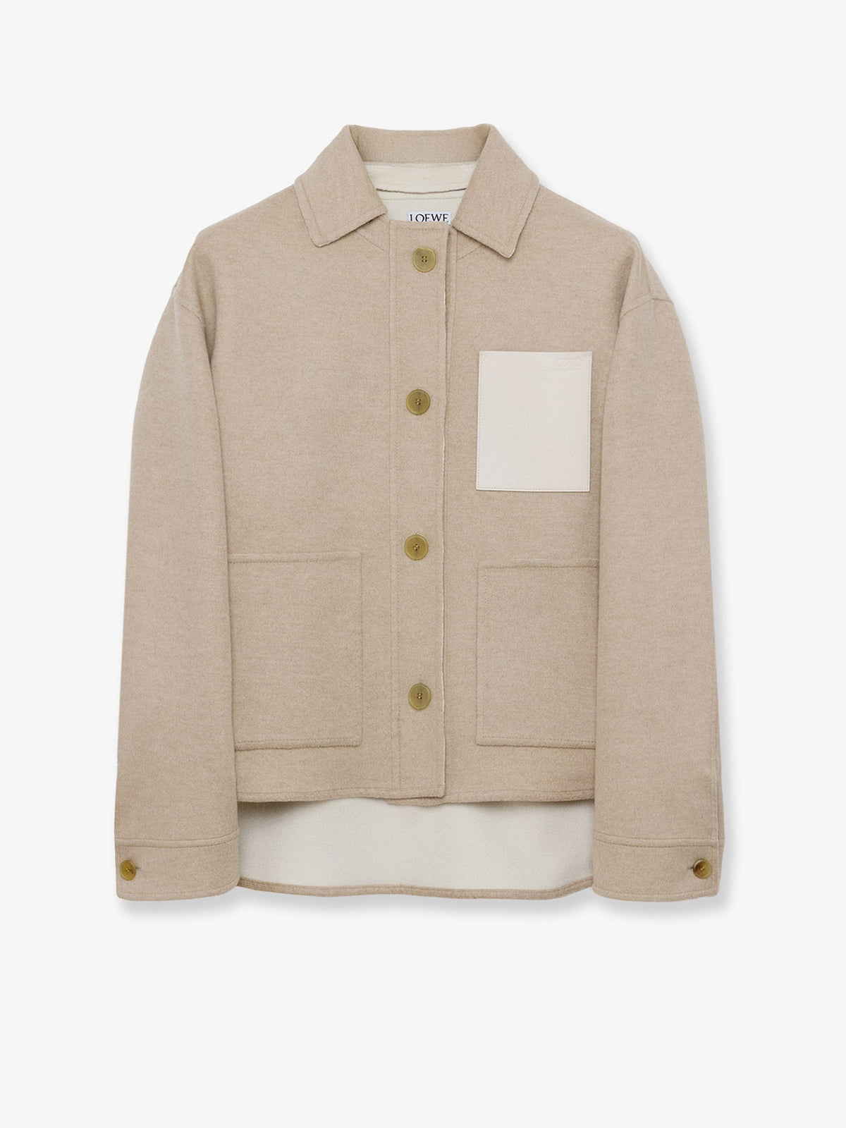 Loewe Women Workwear Wool And Cashmere Jacket LOEWE