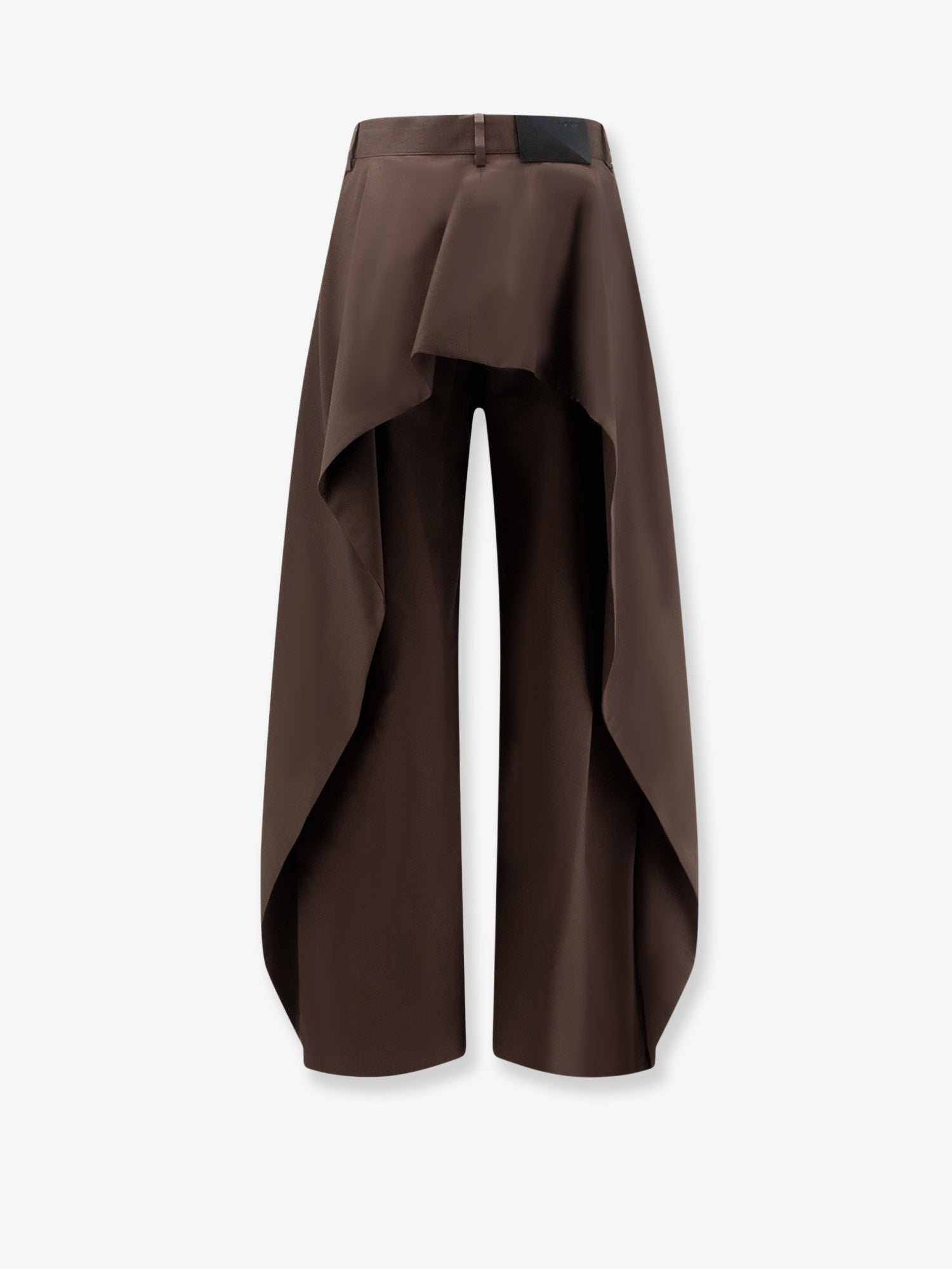 Loewe Women Cotton And Silk Blend Trousers LOEWE
