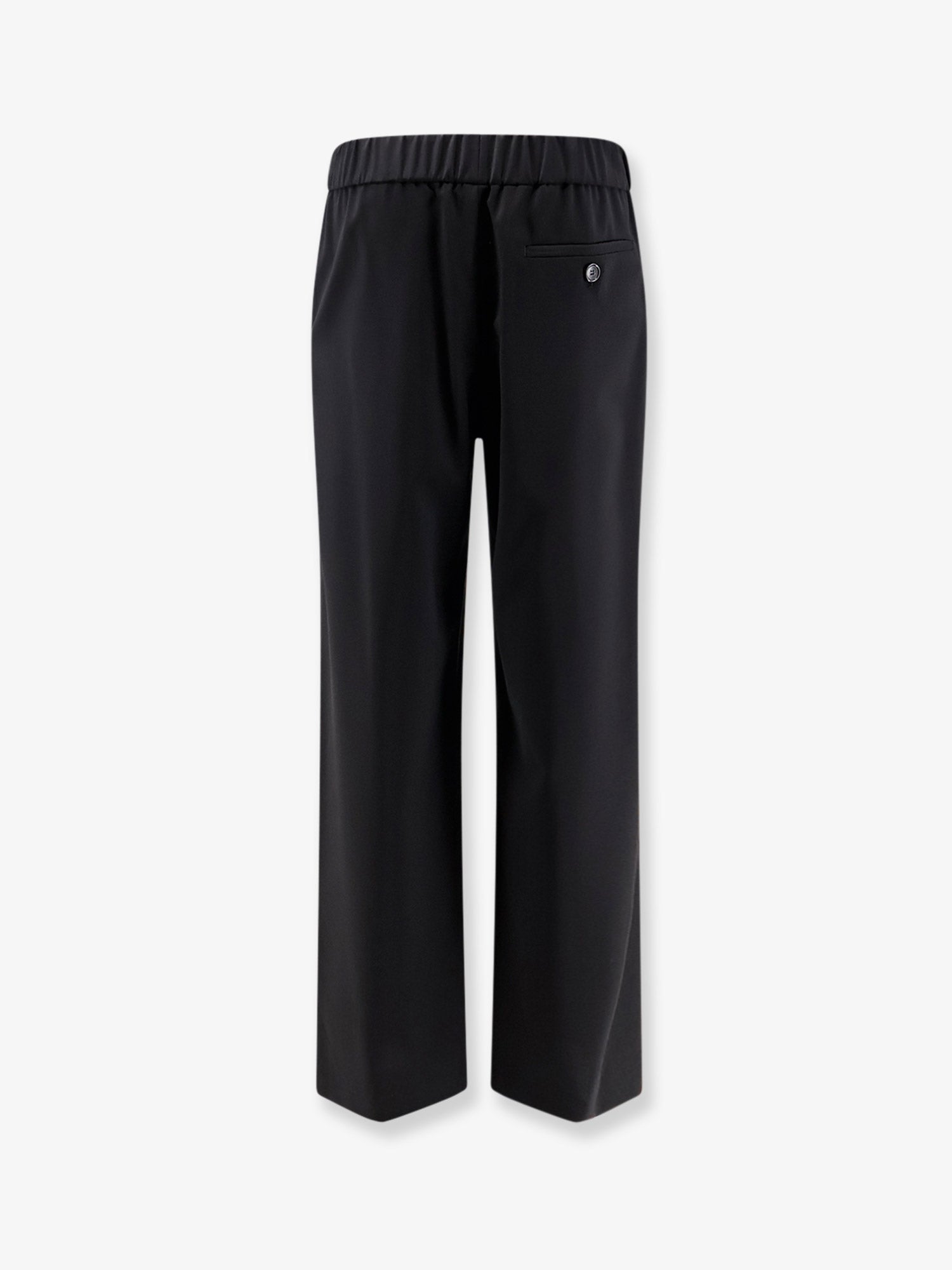 Loewe Women Wool Trousers With Logo Detail LOEWE