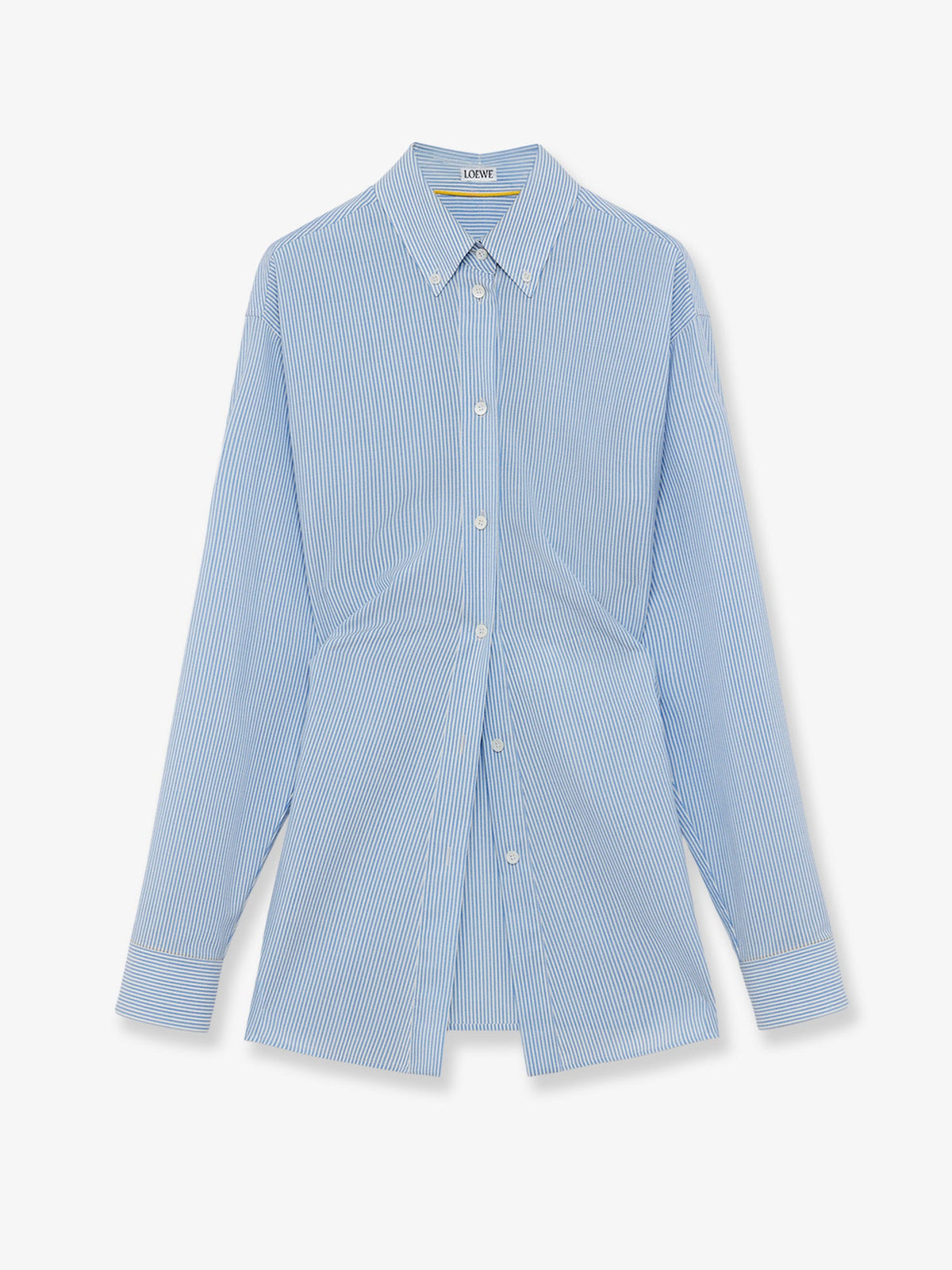 Loewe Women Lightweight Wool Striped Shirt LOEWE