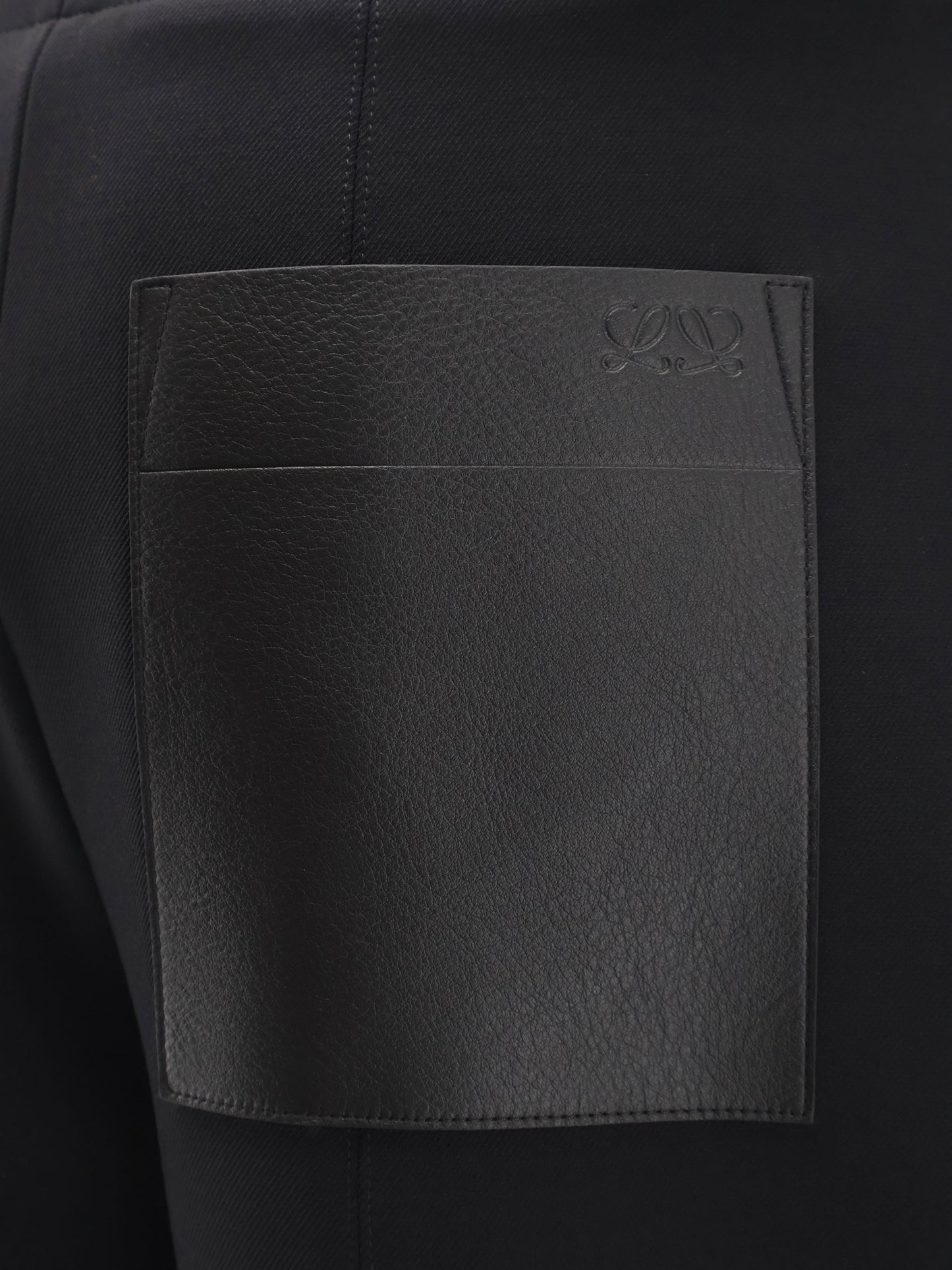 Loewe Women Stretch Wool Blend Stirrup Trousers LOEWE