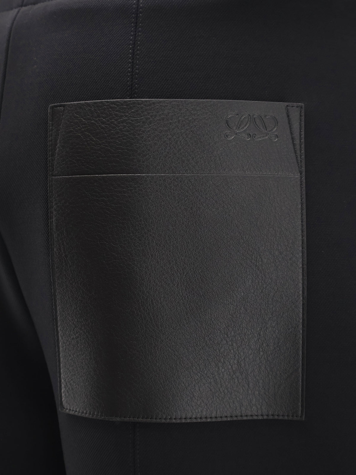 Loewe Women Stretch Wool Blend Stirrup Trousers LOEWE