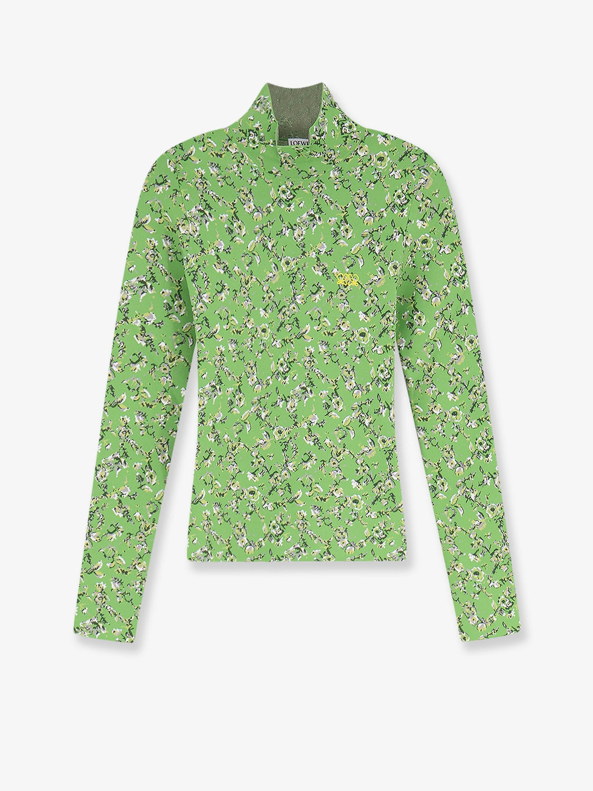 Loewe Women Viscose Blend Top With Floral Motif LOEWE