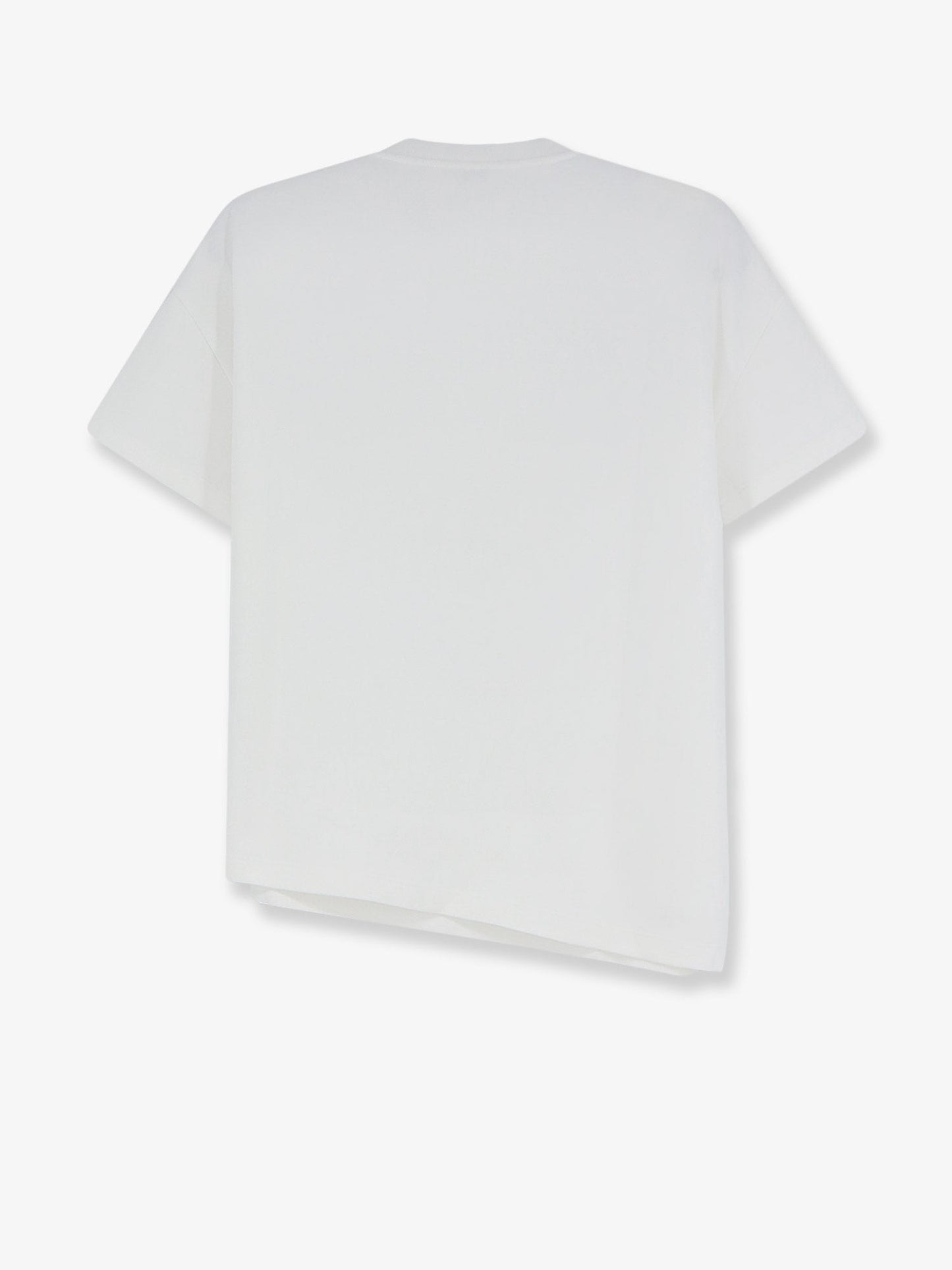 Loewe Women Asymmetric Cotton Blend T-Shirt LOEWE