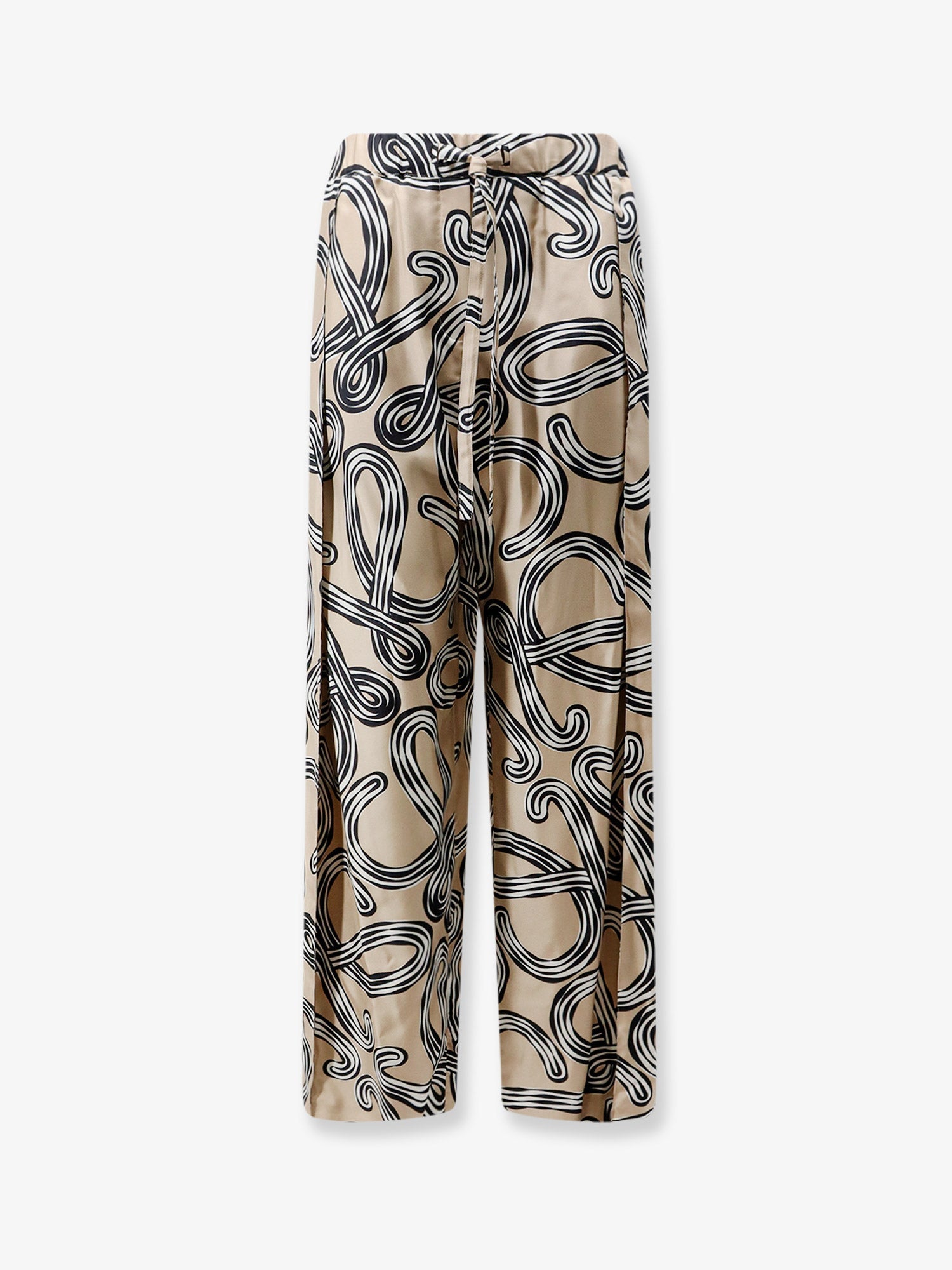 Loewe Women Paula's Ibiza - Printed Silk Trousers LOEWE