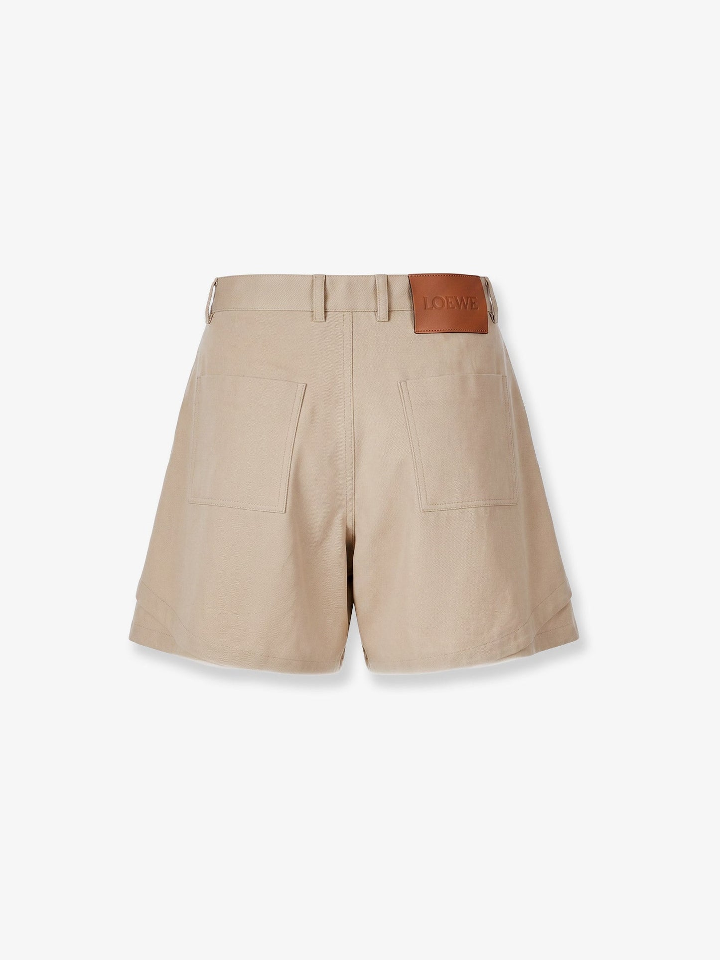 Loewe Women Paula's Ibiza - Relaxed Fit Cotton Shorts LOEWE