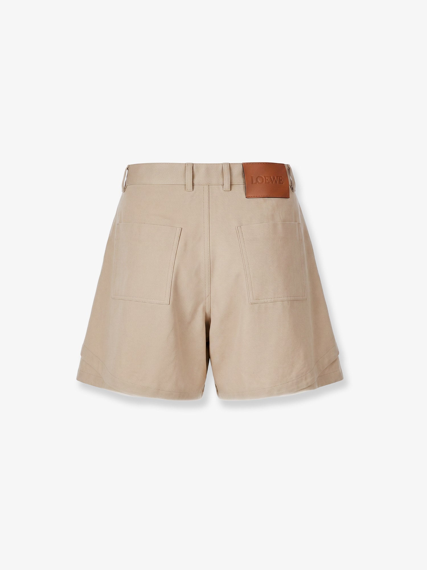Loewe Women Paula's Ibiza - Relaxed Fit Cotton Shorts LOEWE