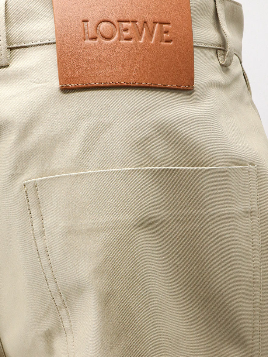Loewe Women Paula's Ibiza - Relaxed Fit Cotton Shorts LOEWE