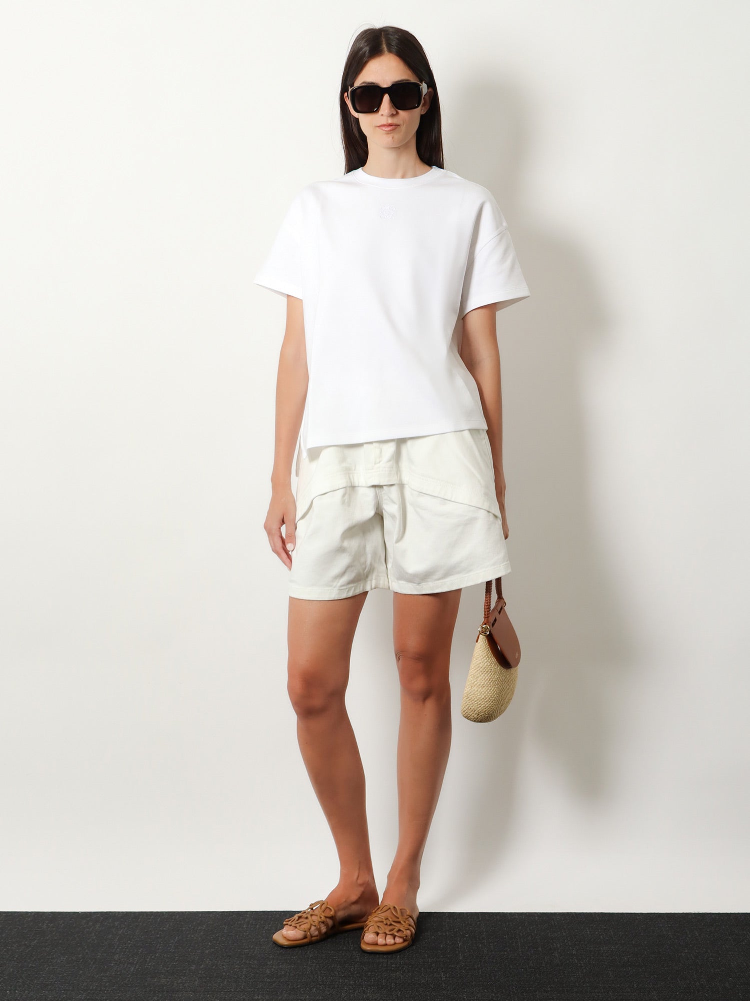 Loewe Women Paula's Ibiza Cotton Shorts LOEWE