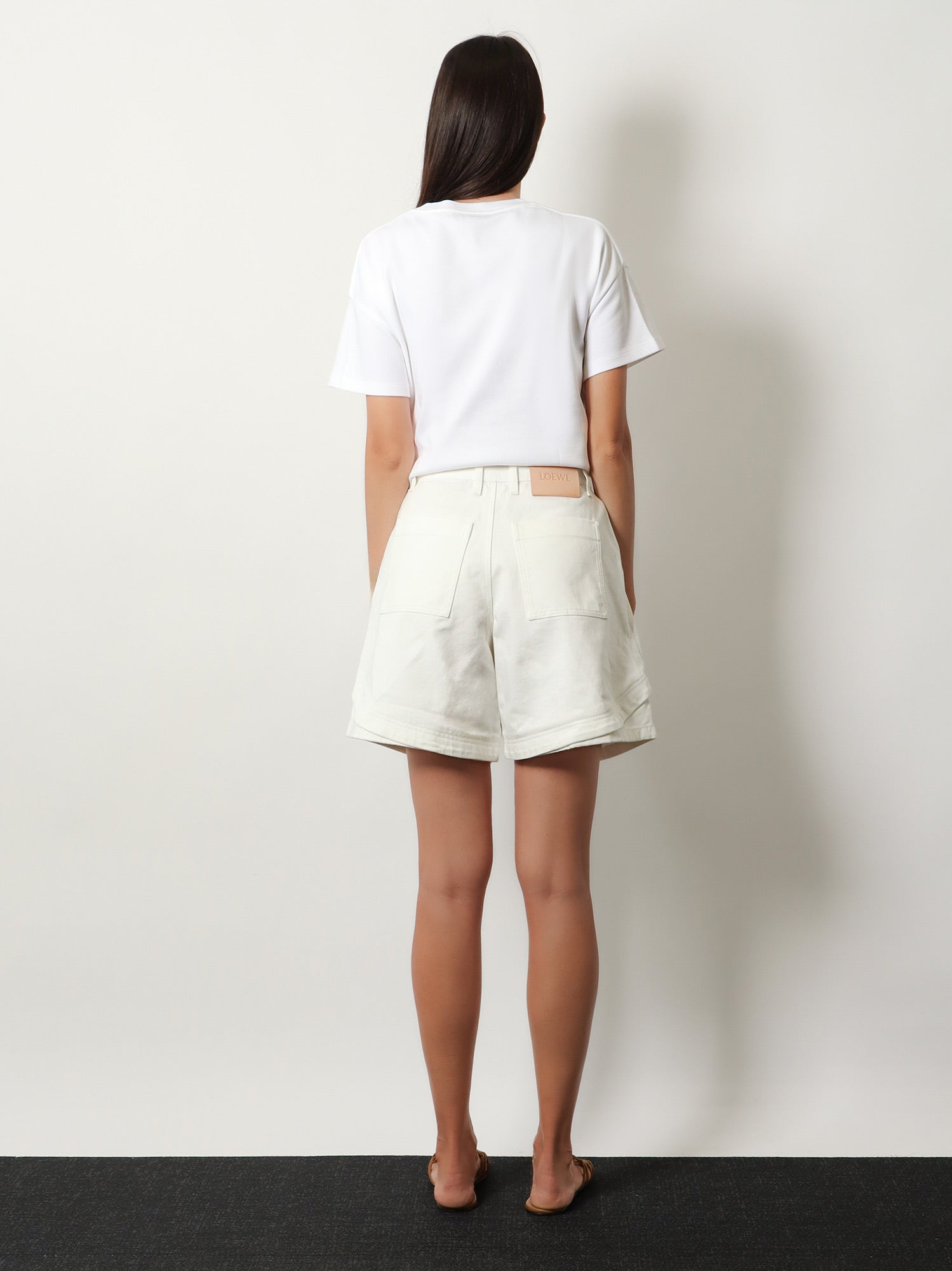 Loewe Women Paula's Ibiza Cotton Shorts LOEWE