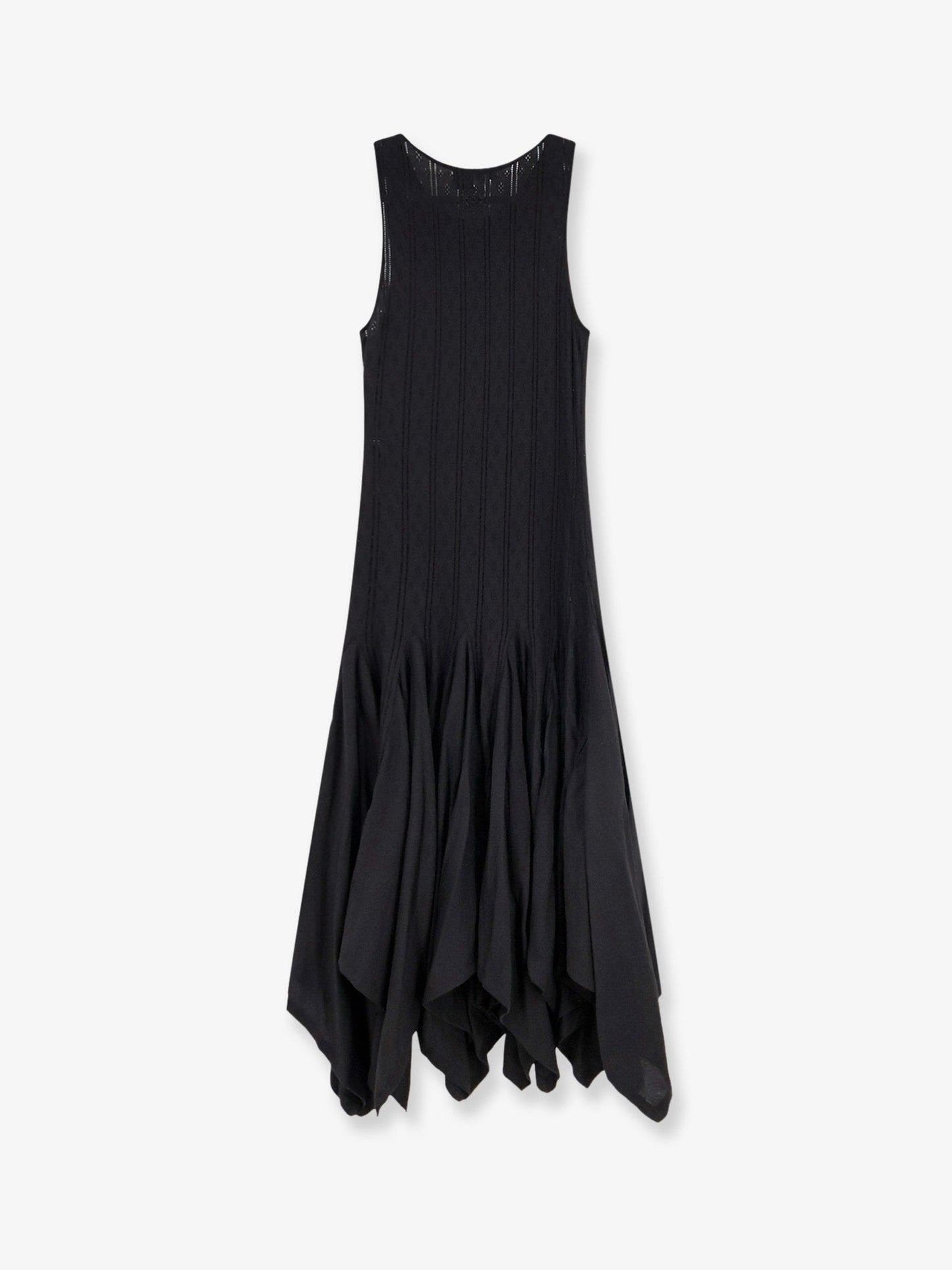 Loewe Women Paula's Ibiza Embroidered Cotton Long Dress LOEWE