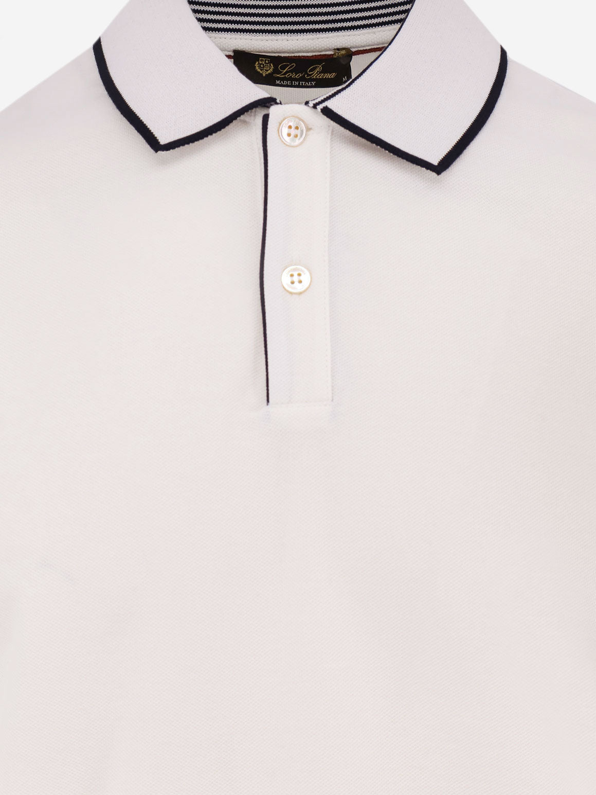 Loro Piana Men Brentwood Cotton Polo Shirt LORO PIANA
