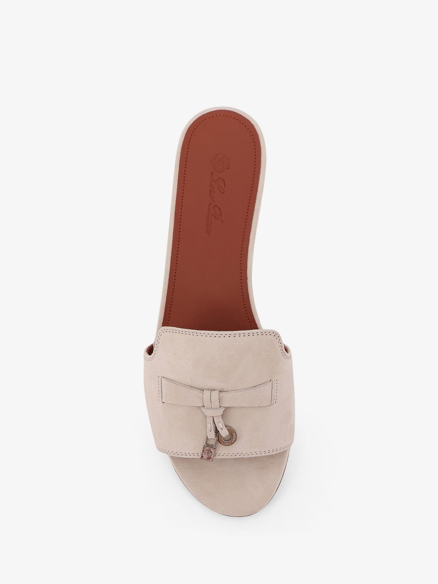 Loro Piana Women Summe Charms Flat Suede Sandals LORO PIANA