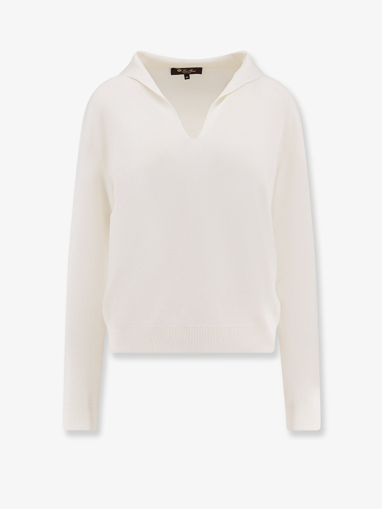 Loro Piana Women Siena Silk And Cotton Sweater LORO PIANA