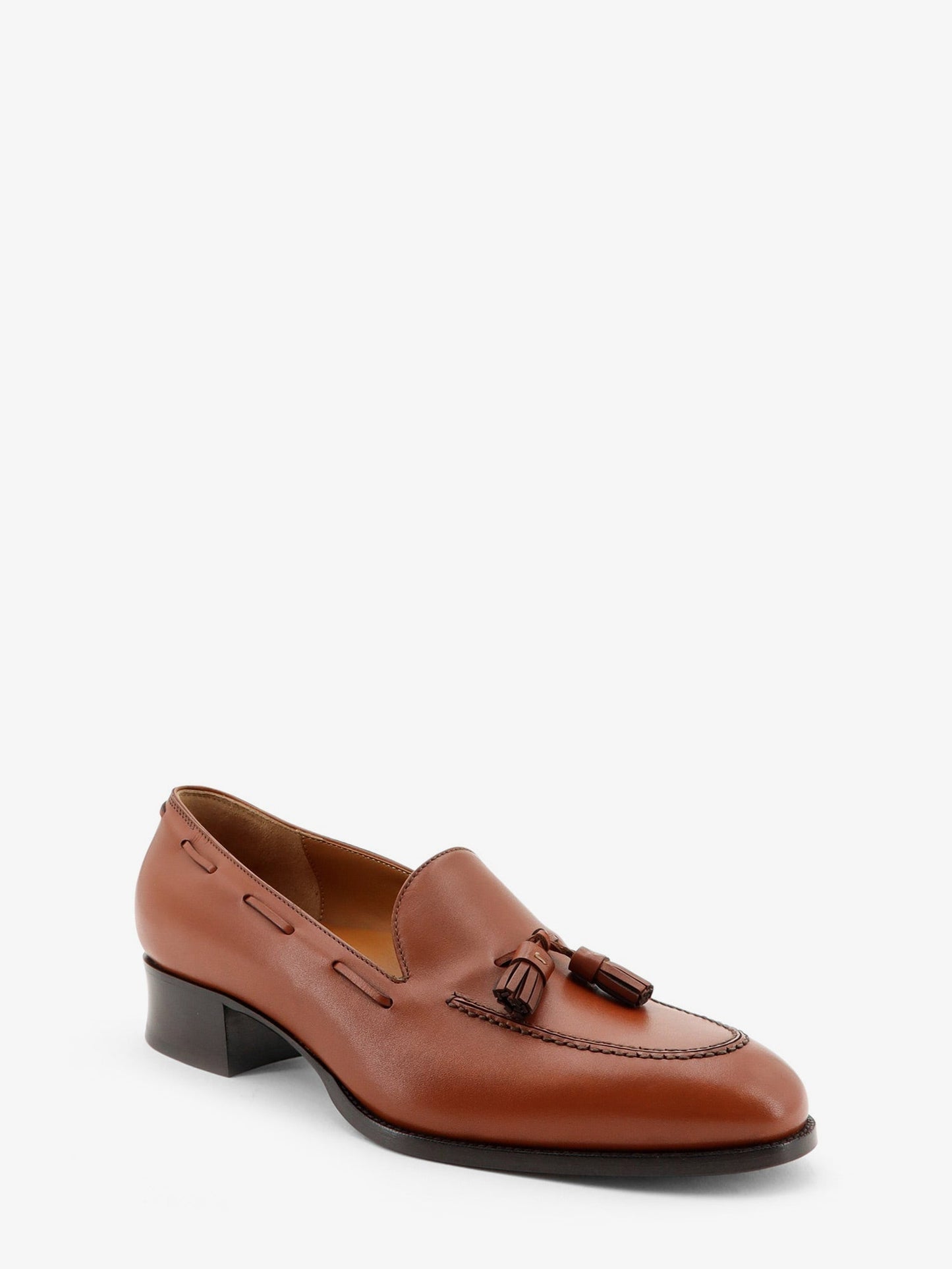 Loro Piana Women Serge Tassel Leather Loafers LORO PIANA