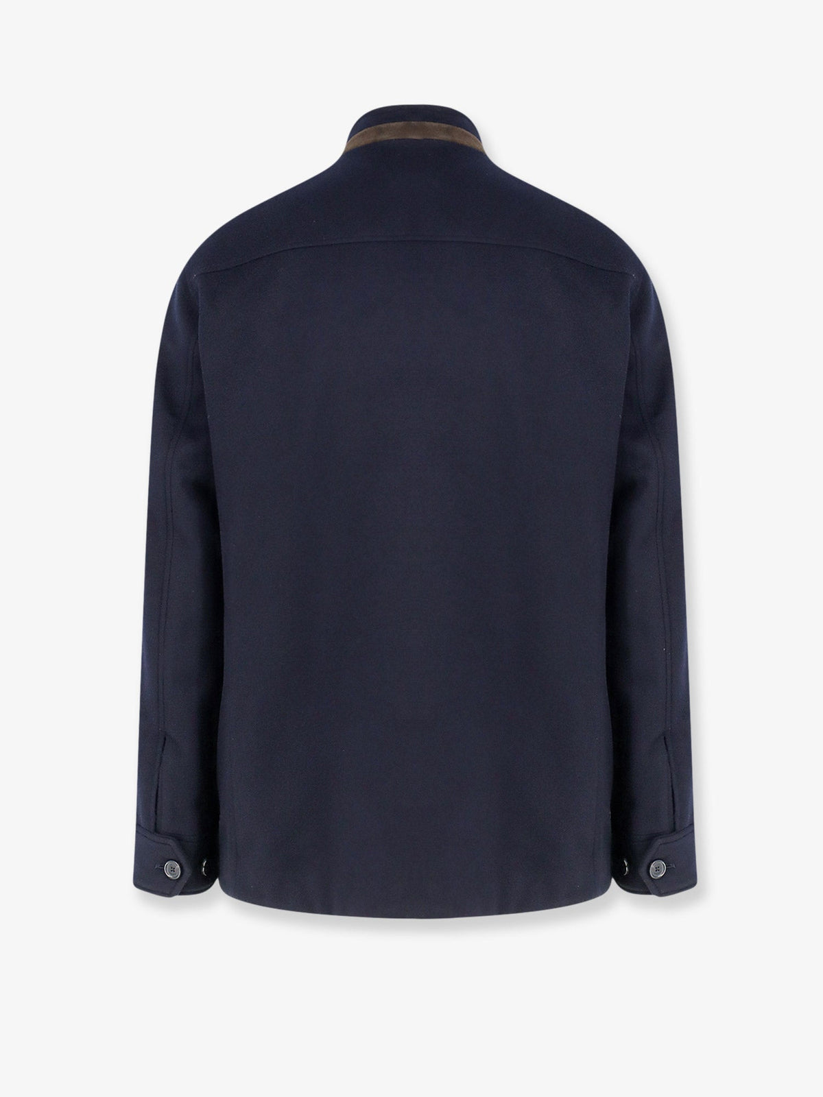 Loro Piana Men Elan Cashmere Coat With Internal Vest LORO PIANA