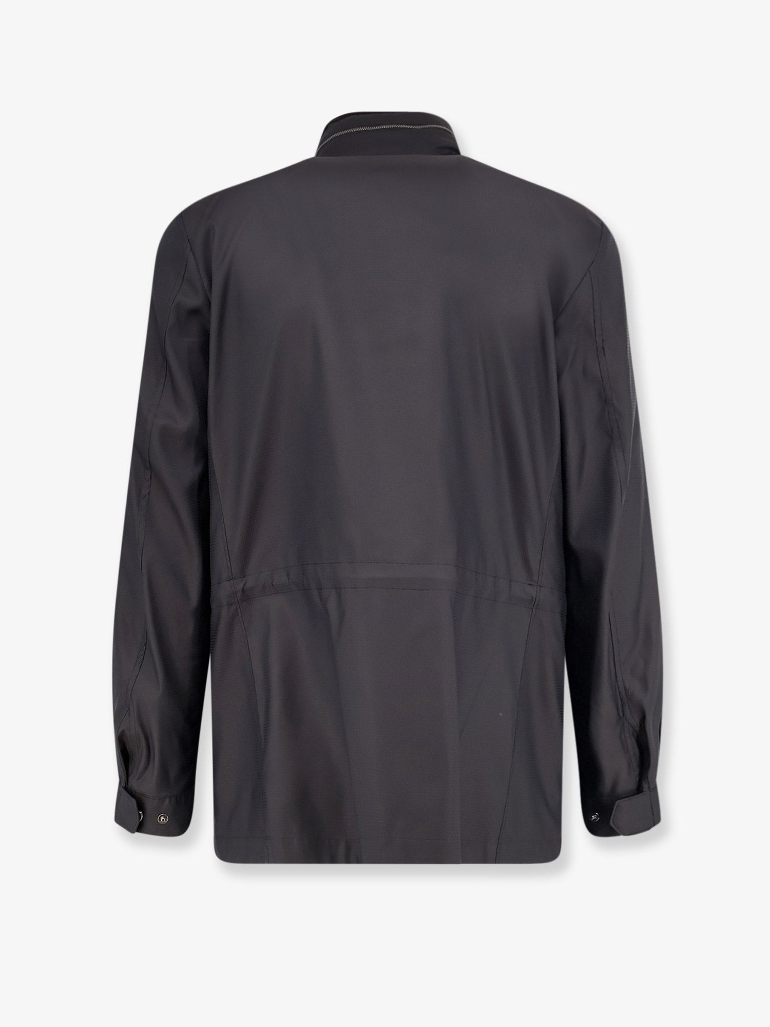 Loro Piana Men Traveller Field Jacket With Pied-De-Poule Pattern LORO PIANA