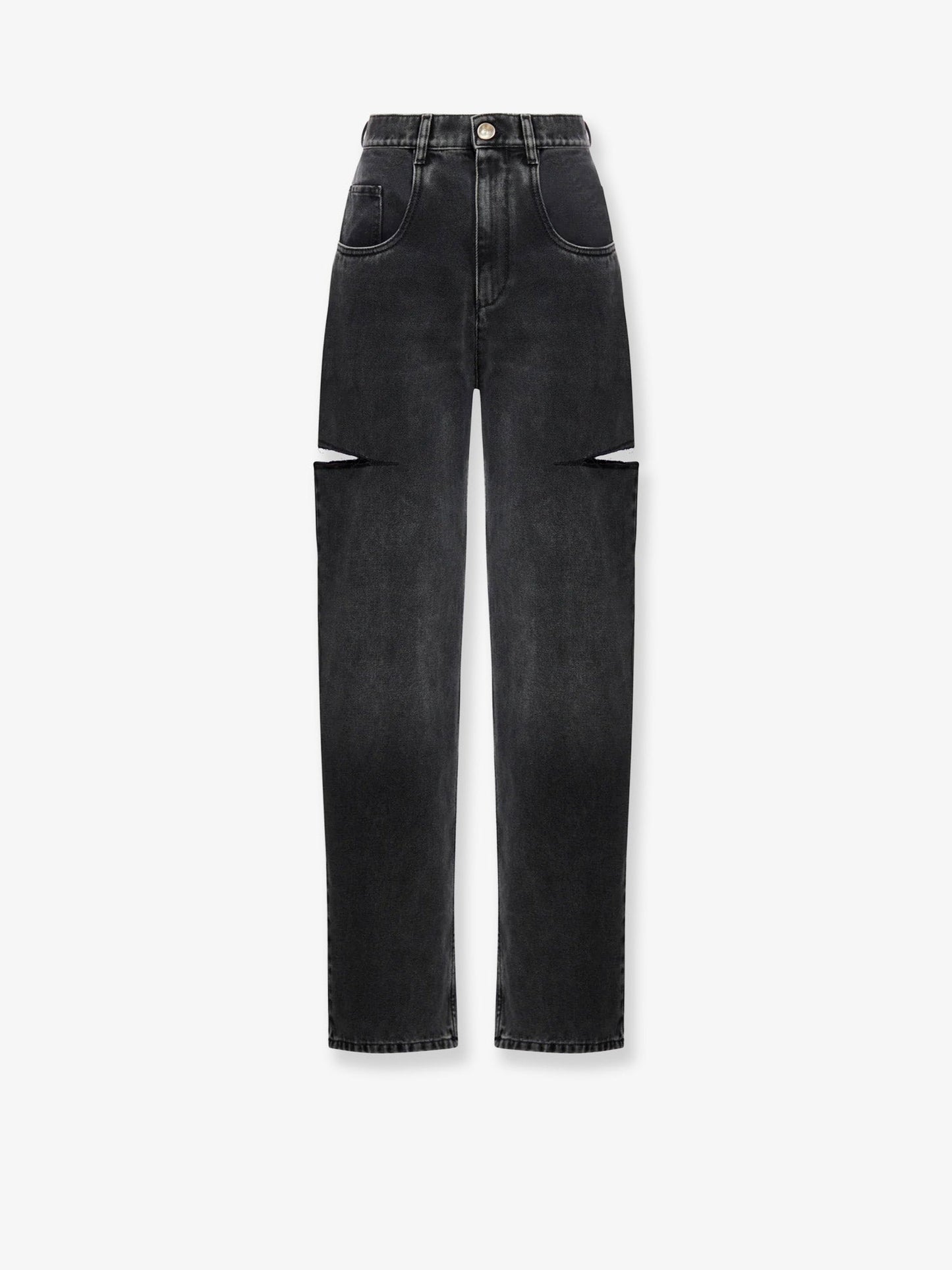 Maison Margiela Women Black Denim Jeans MAISON MARGIELA