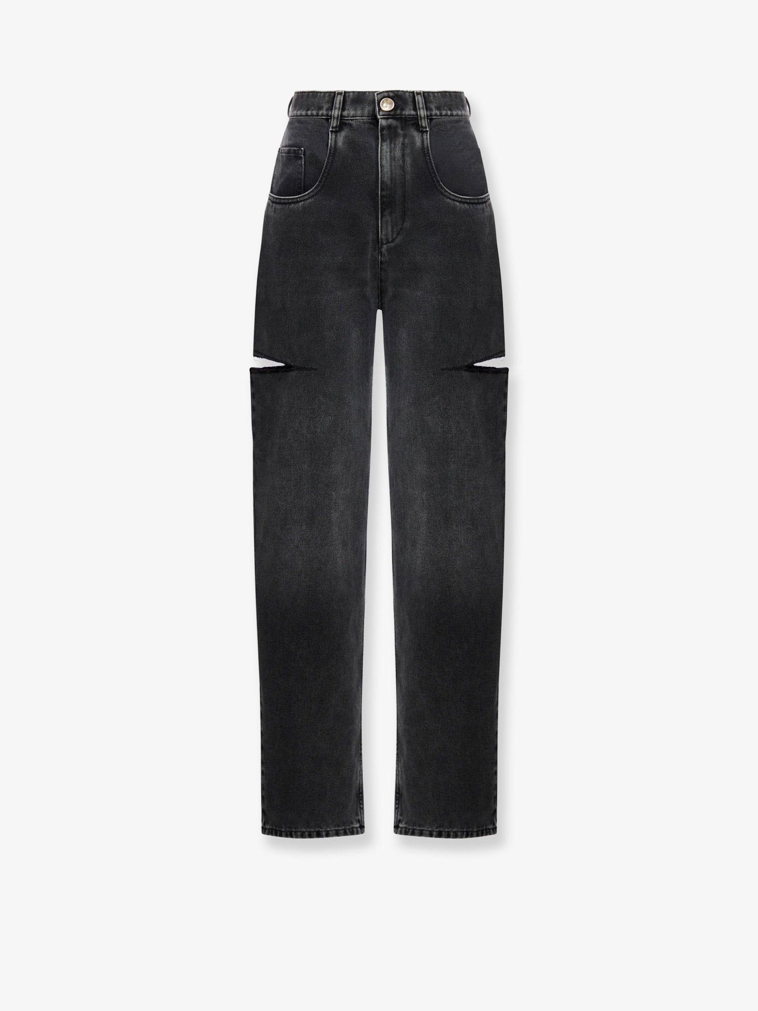 Maison Margiela Women Black Denim Jeans MAISON MARGIELA