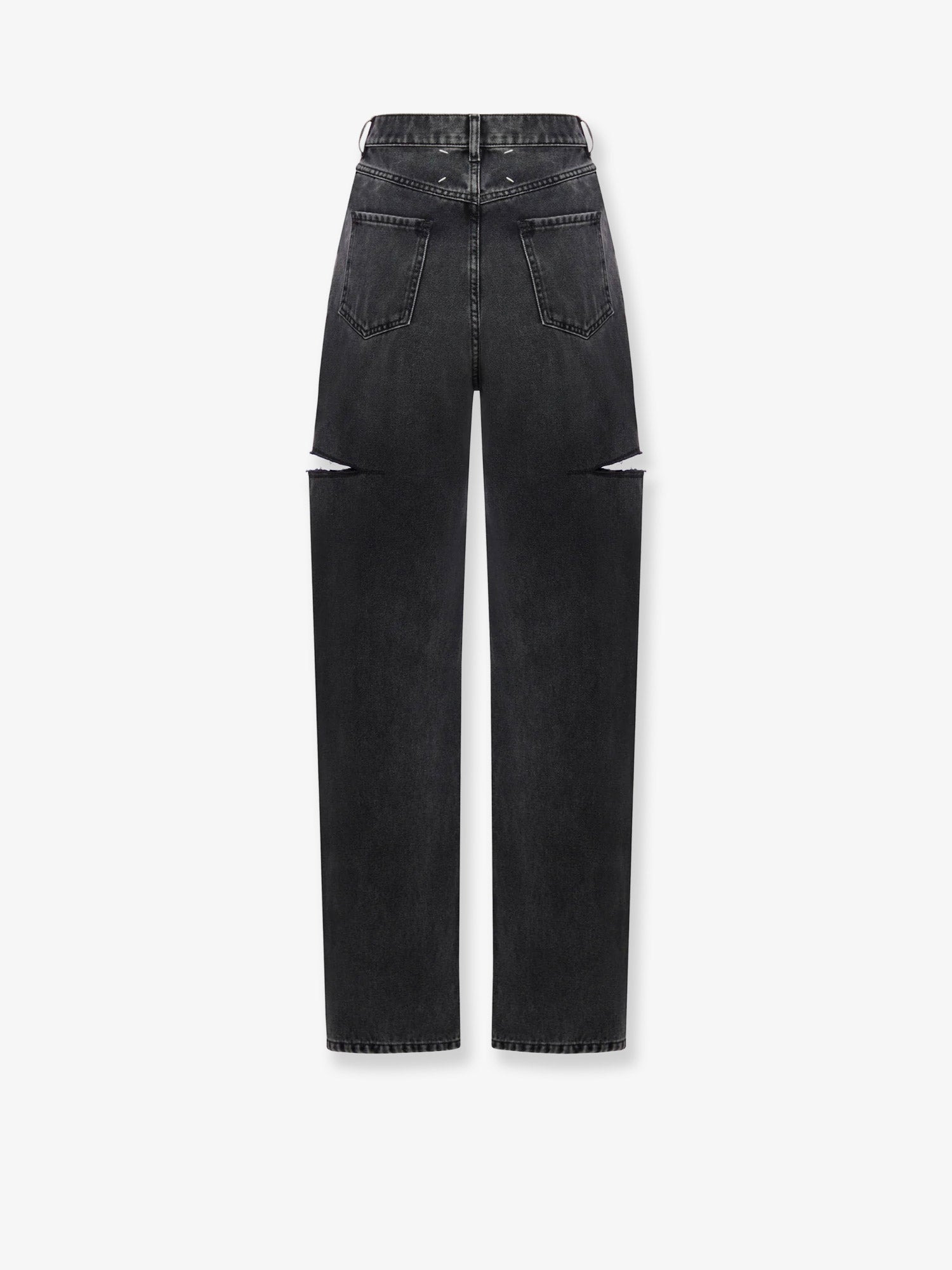 Maison Margiela Women Black Denim Jeans MAISON MARGIELA