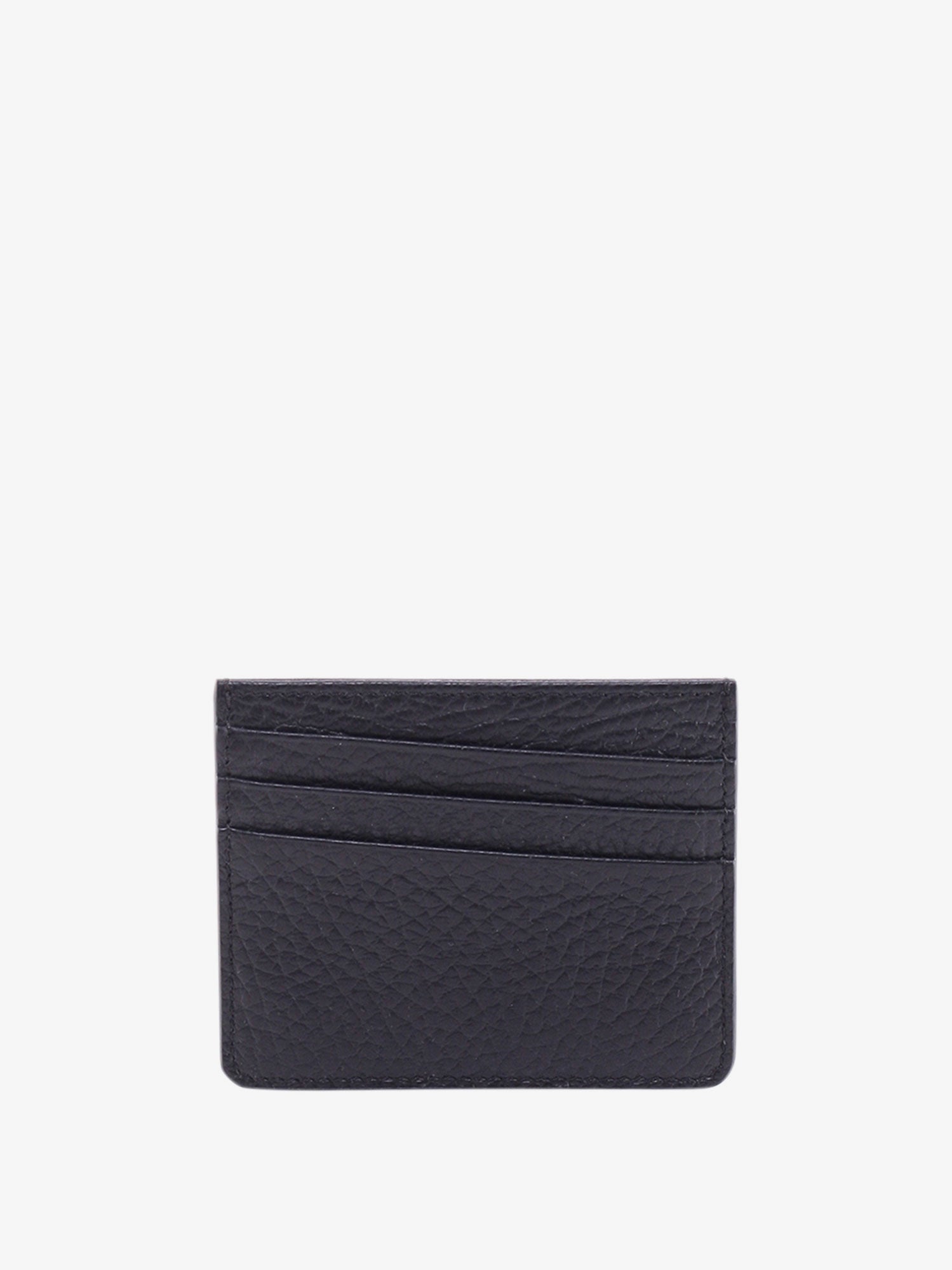 Maison Margiela Women Four Stitches Hammered Leather Card Holder MAISON MARGIELA