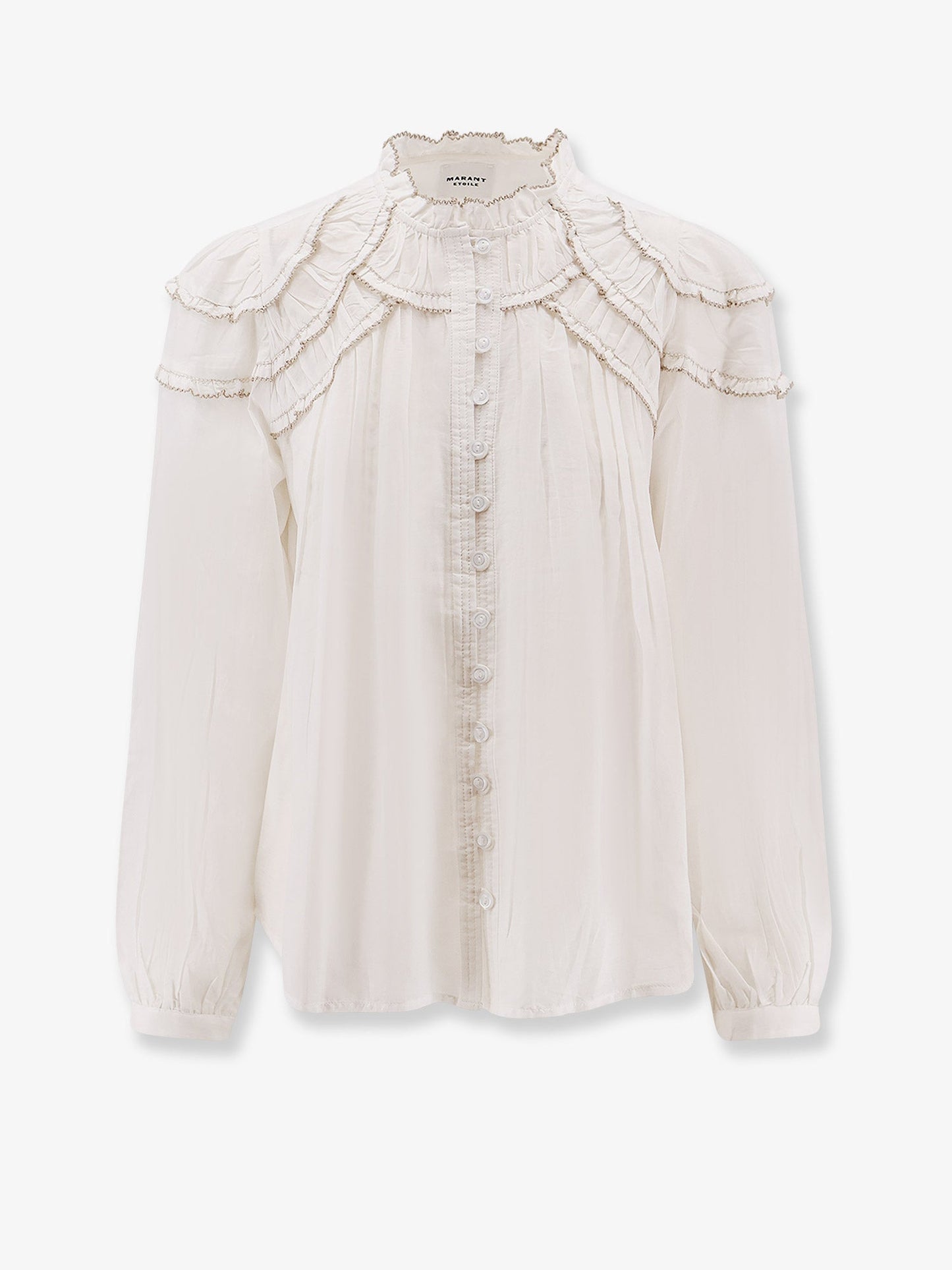 Marant Etoile Women Christa Cotton And Viscose Shirt ISABEL MARANT ETOILE