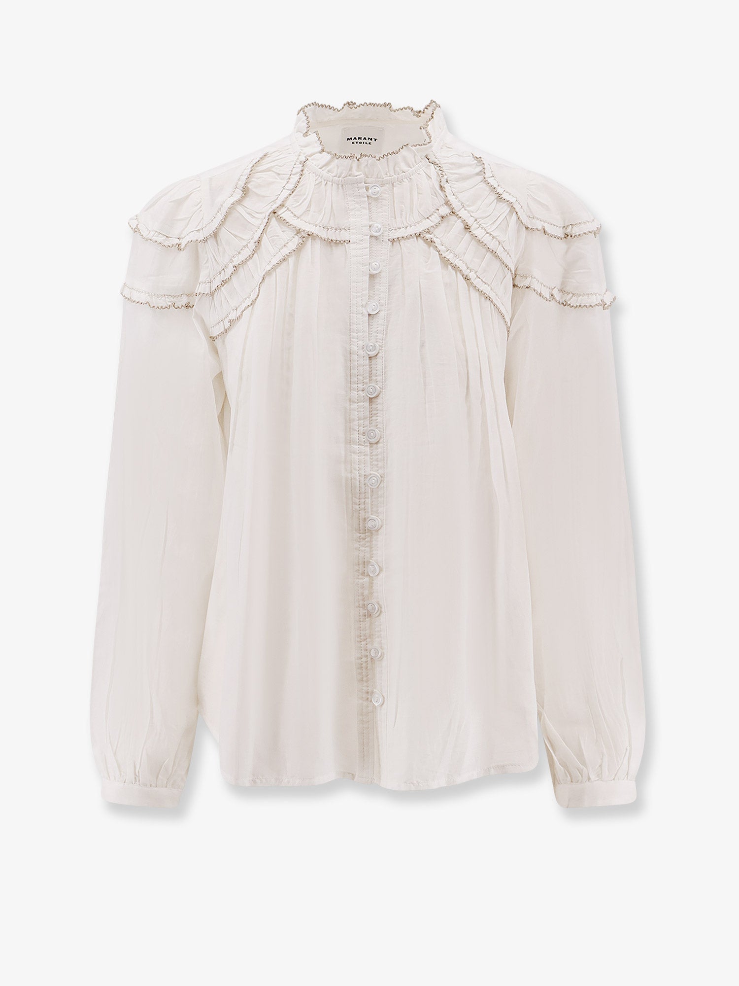 Marant Etoile Women Christa Cotton And Viscose Shirt ISABEL MARANT ETOILE