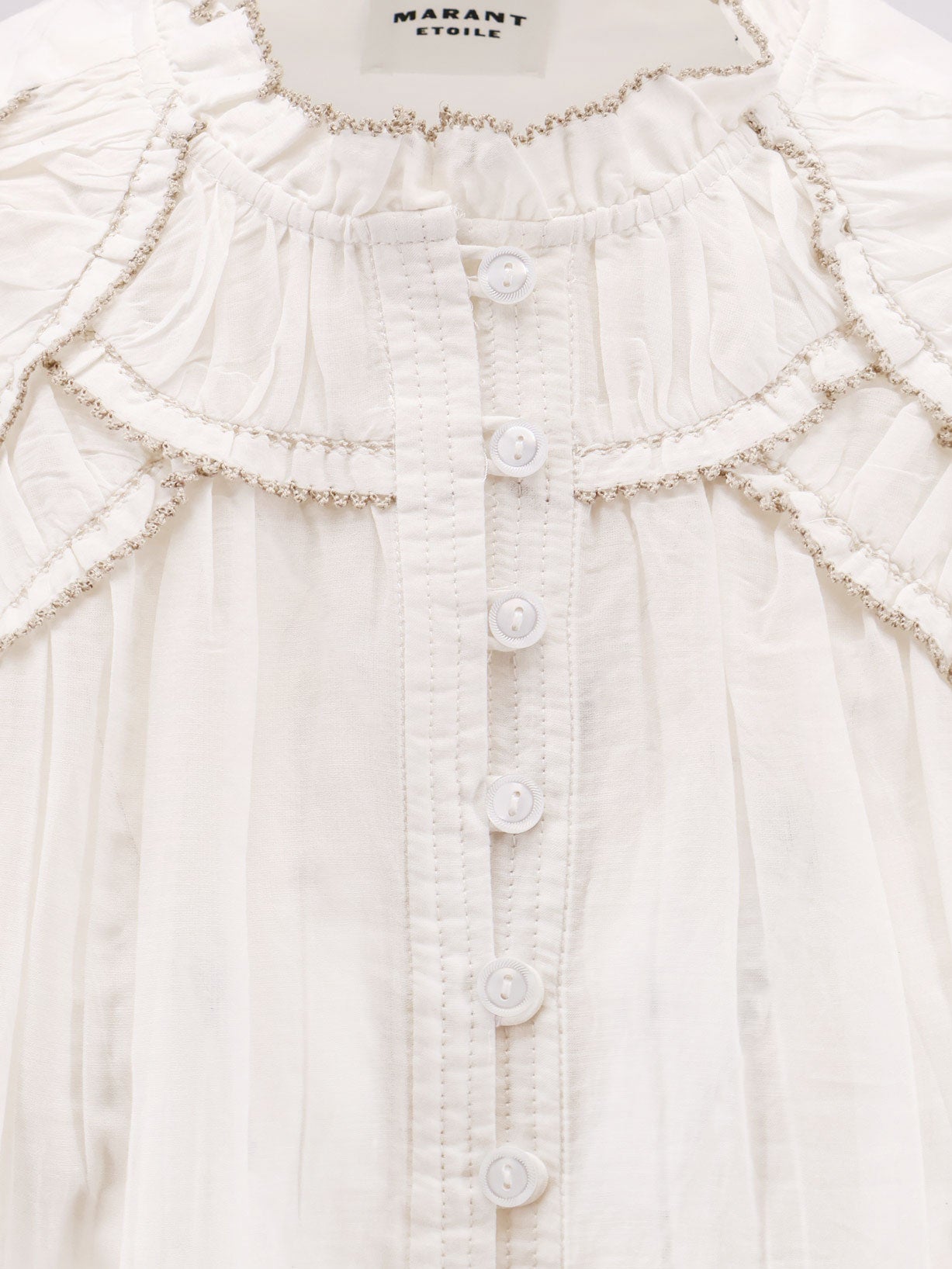 Marant Etoile Women Christa Cotton And Viscose Shirt ISABEL MARANT ETOILE