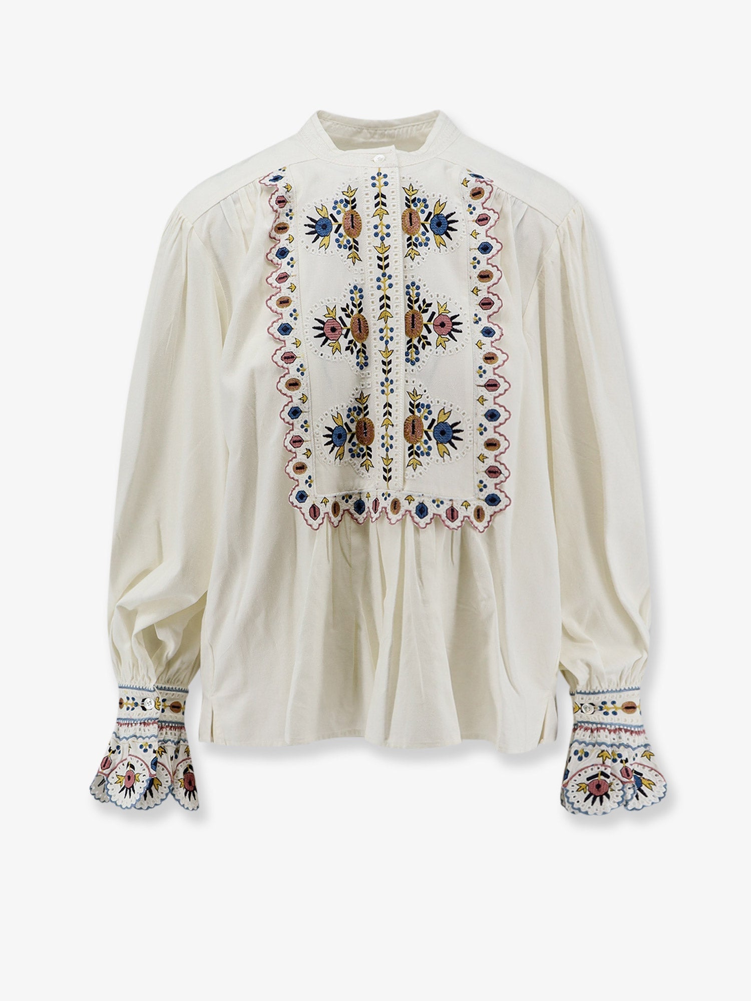 Marant Etoile Women Monique Viscose Blend Shirt With Embroidery ISABEL MARANT ETOILE