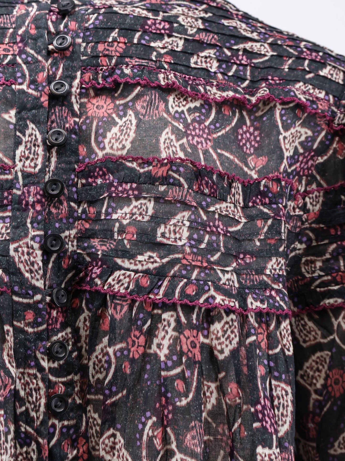 Marant Etoile Women Doane Printed Cotton Shirt ISABEL MARANT ETOILE