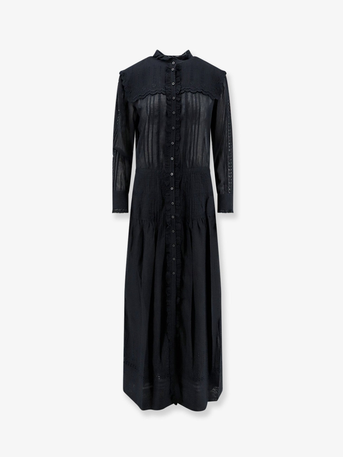 Marant Etoile Women Lonie Cotton Chemisier Dress ISABEL MARANT ETOILE