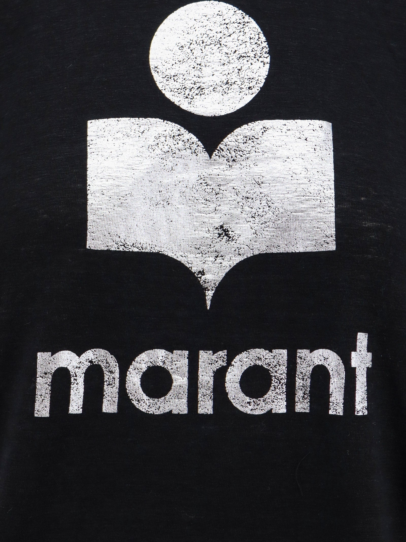 Marant Etoile Women Zewel Linen T-Shirt ISABEL MARANT ETOILE