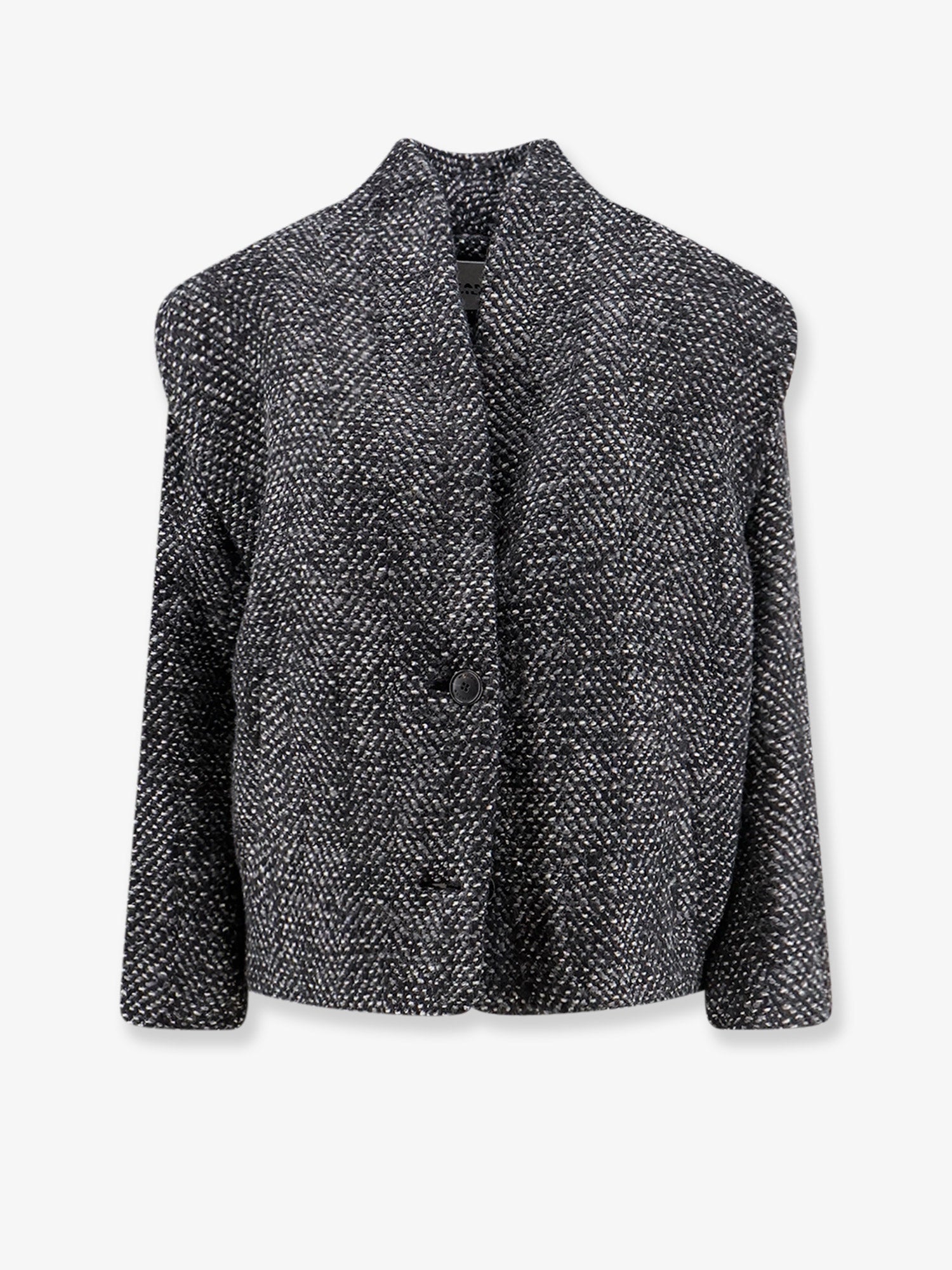 Marant Etoile Women Drogo Melange Fabric Coat ISABEL MARANT ETOILE