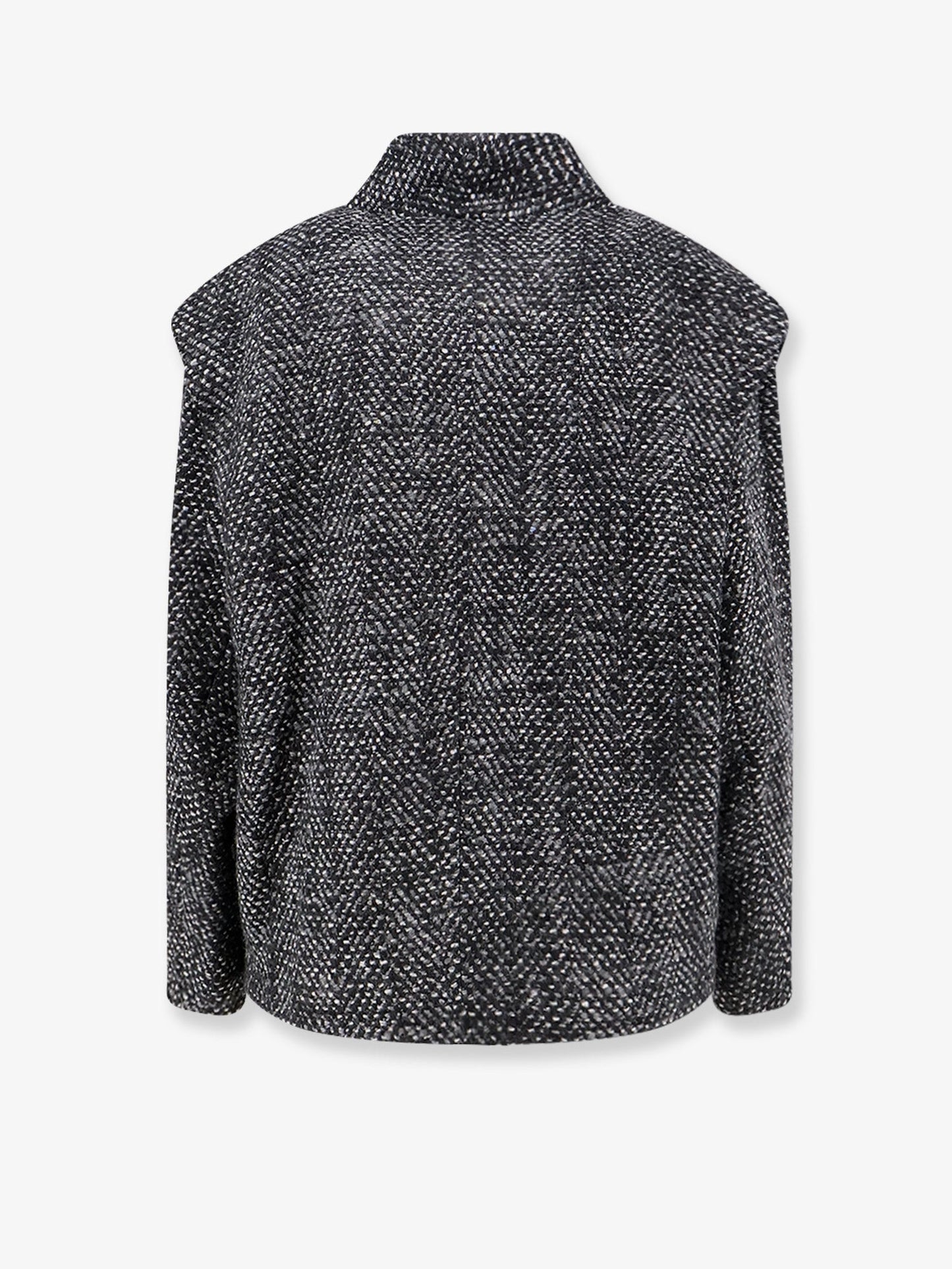 Marant Etoile Women Drogo Melange Fabric Coat ISABEL MARANT ETOILE