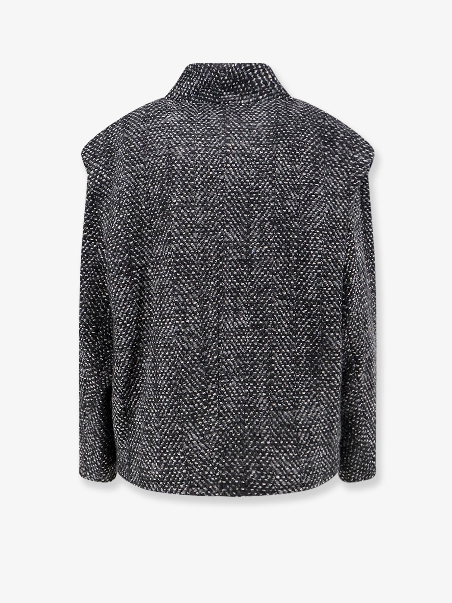 Marant Etoile Women Drogo Melange Fabric Coat ISABEL MARANT ETOILE